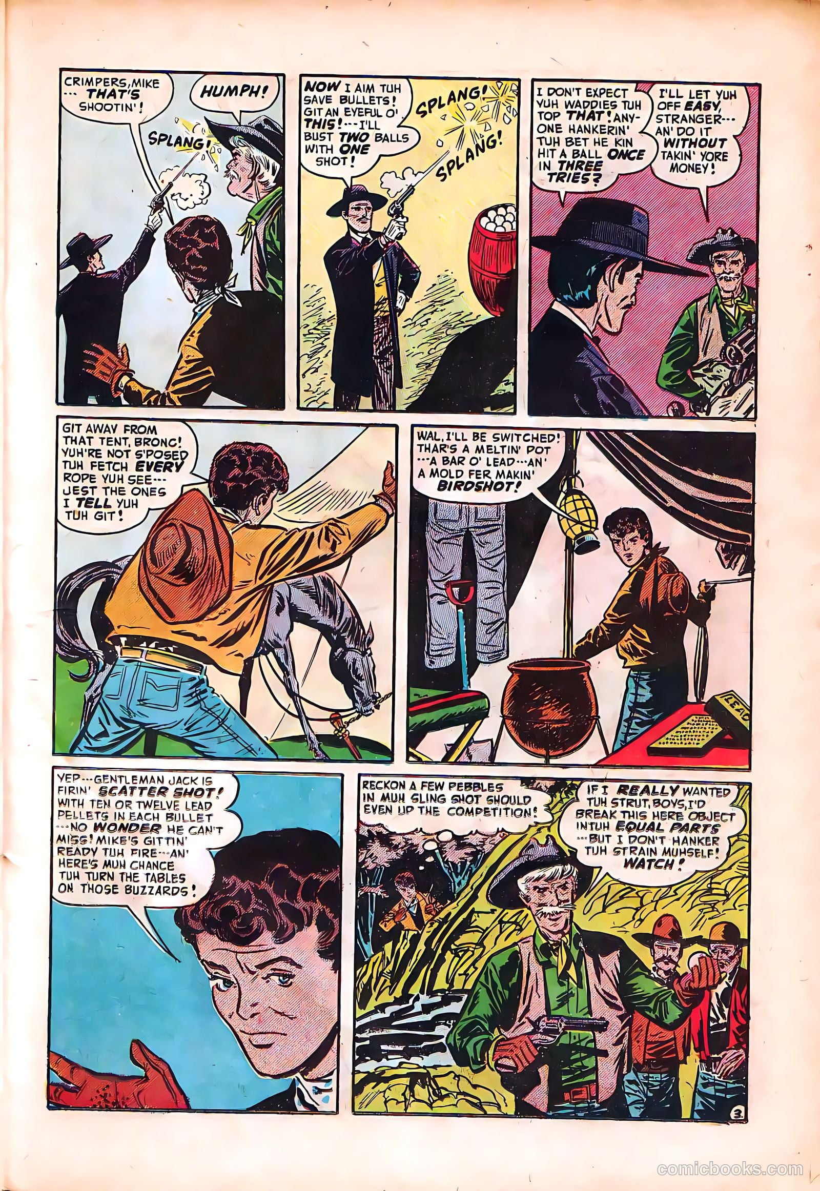 Blazing West #9 (1950) — page 33 of 52