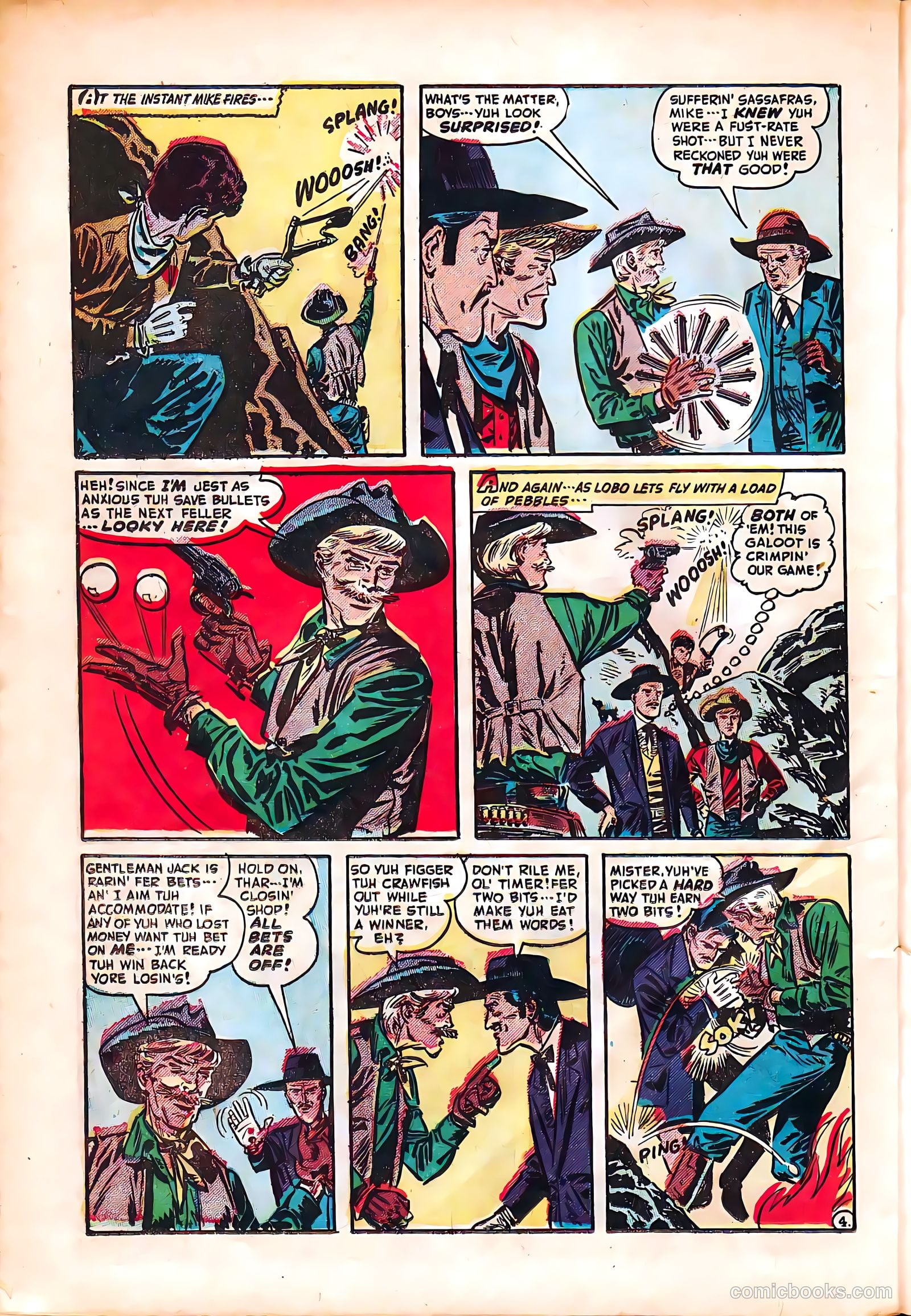 Blazing West #9 (1950) — page 34 of 52