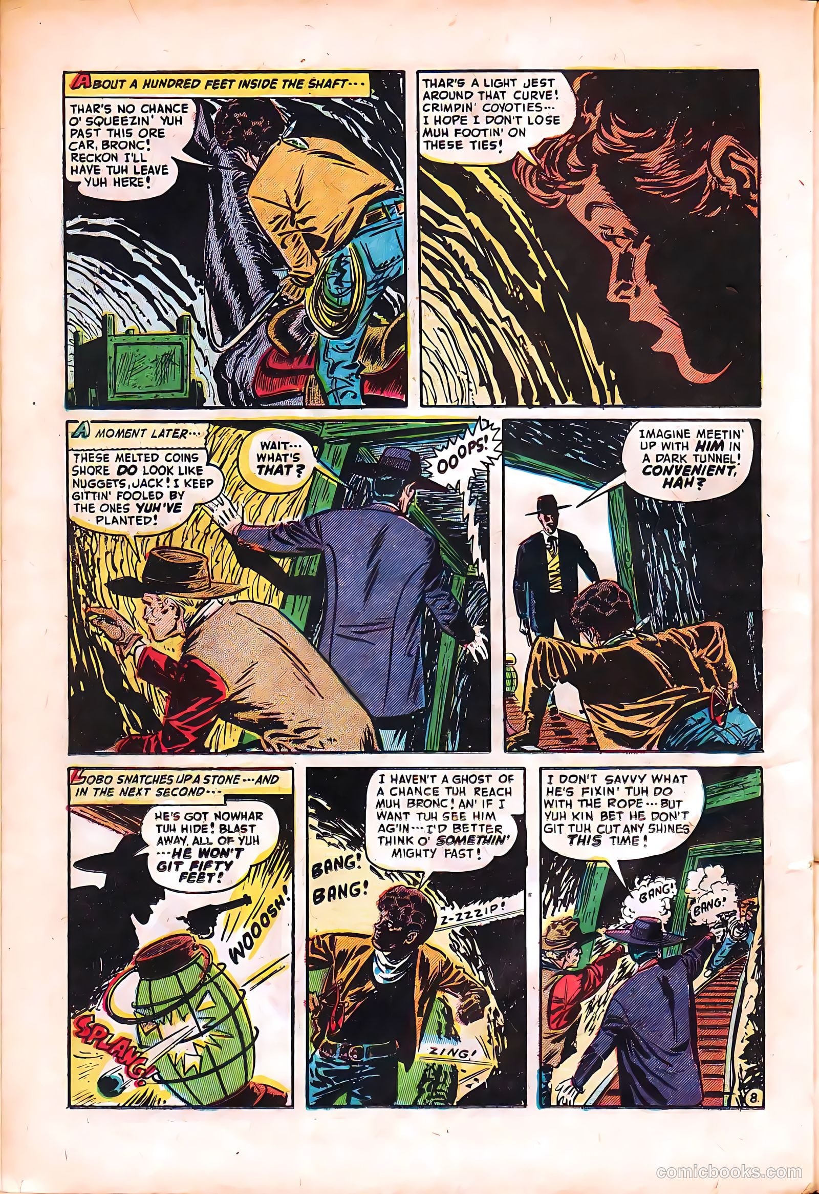 Blazing West #9 (1950) — page 38 of 52