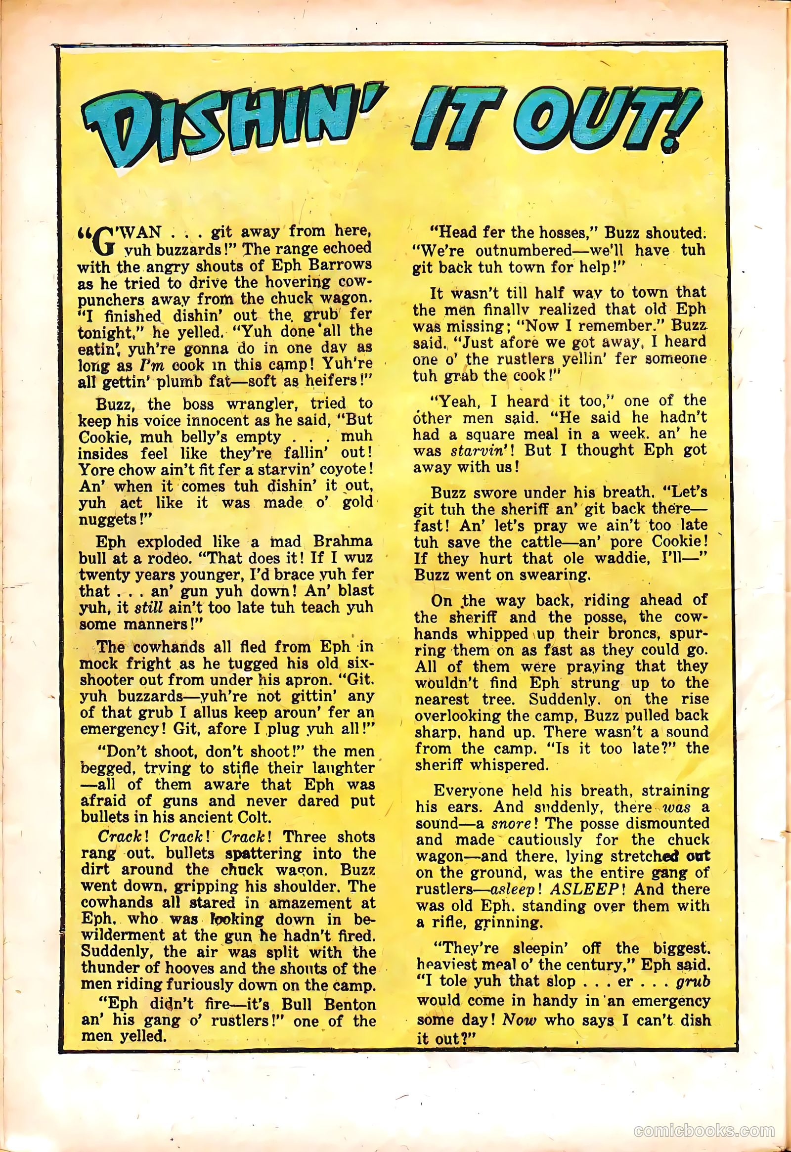 Blazing West #9 (1950) — page 40 of 52