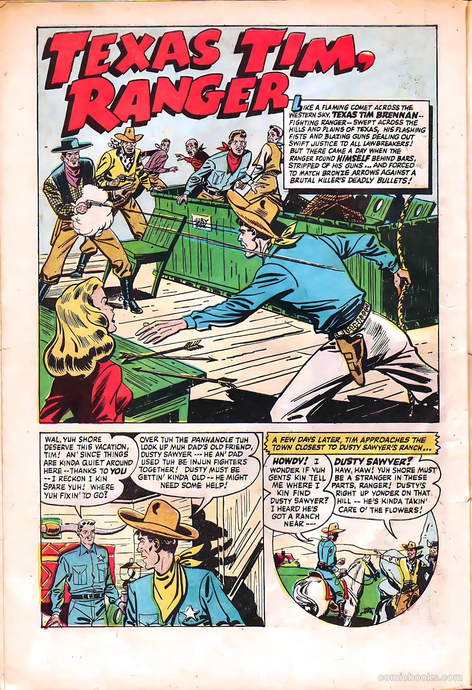 Blazing West #9 (1950) — page 44 of 52