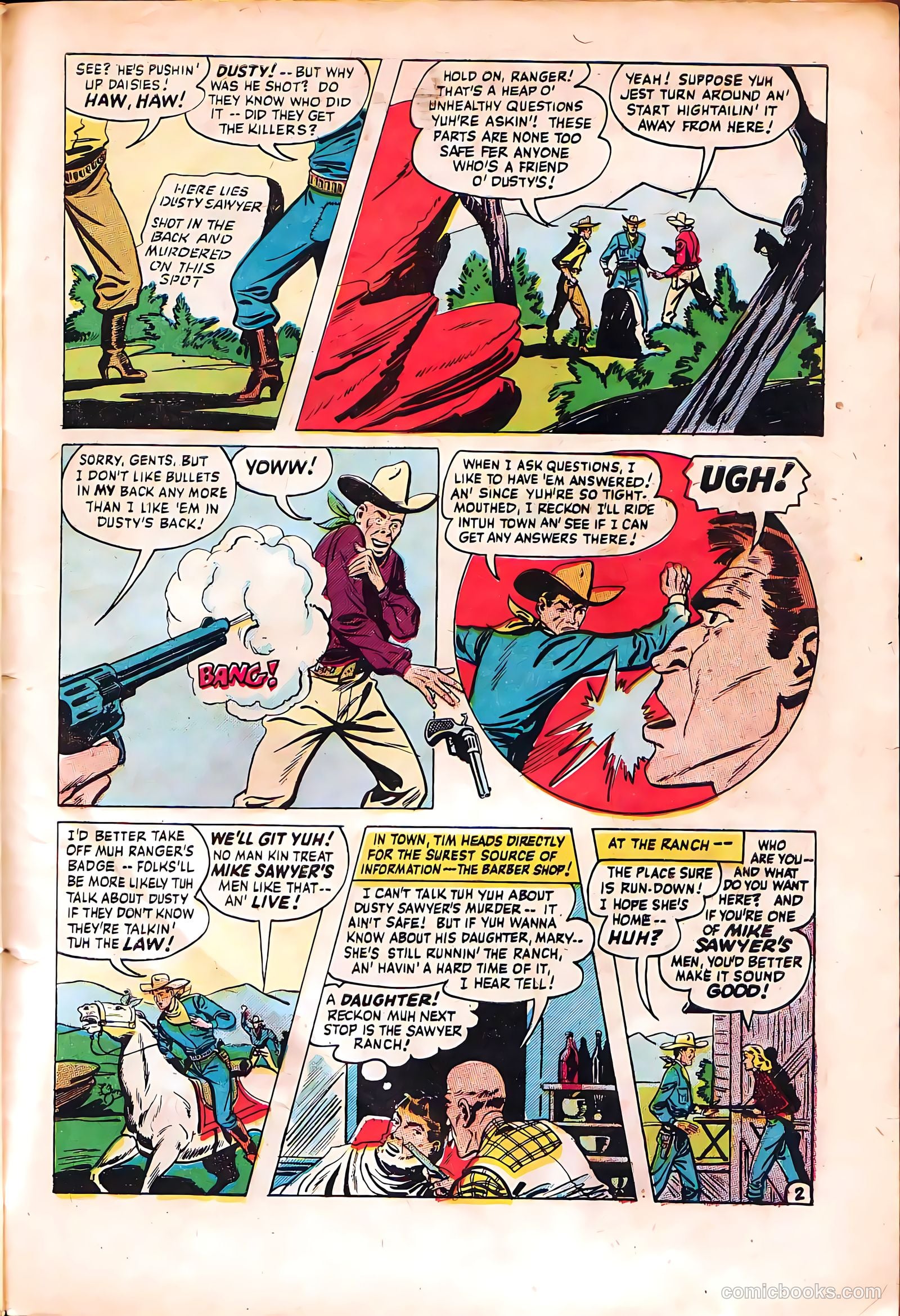 Blazing West #9 (1950) — page 45 of 52