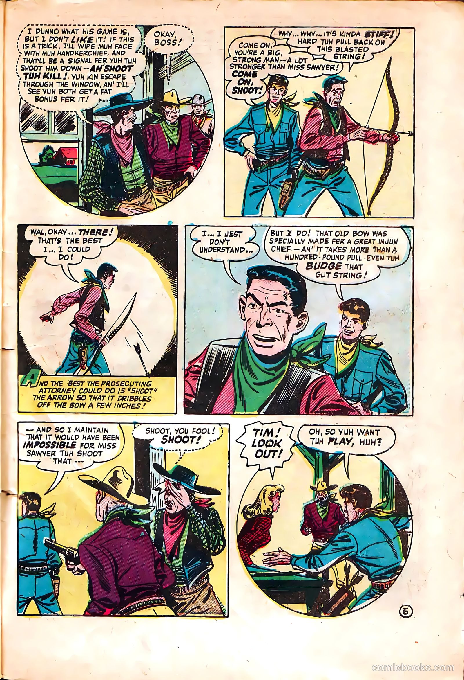 Blazing West #9 (1950) — page 49 of 52