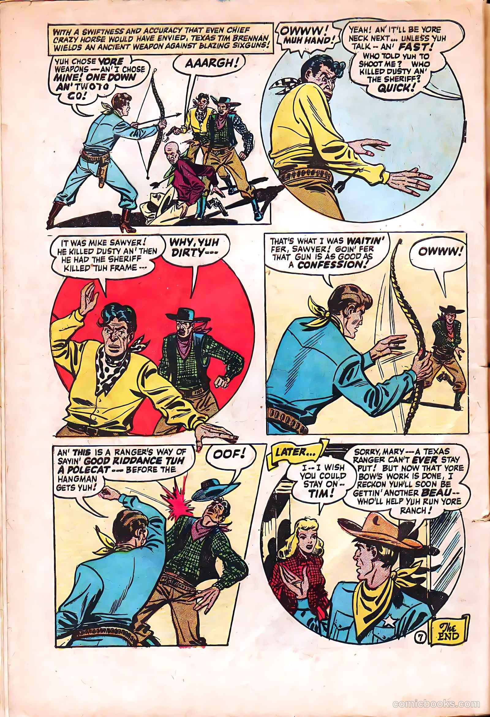 Blazing West #9 (1950) — page 50 of 52