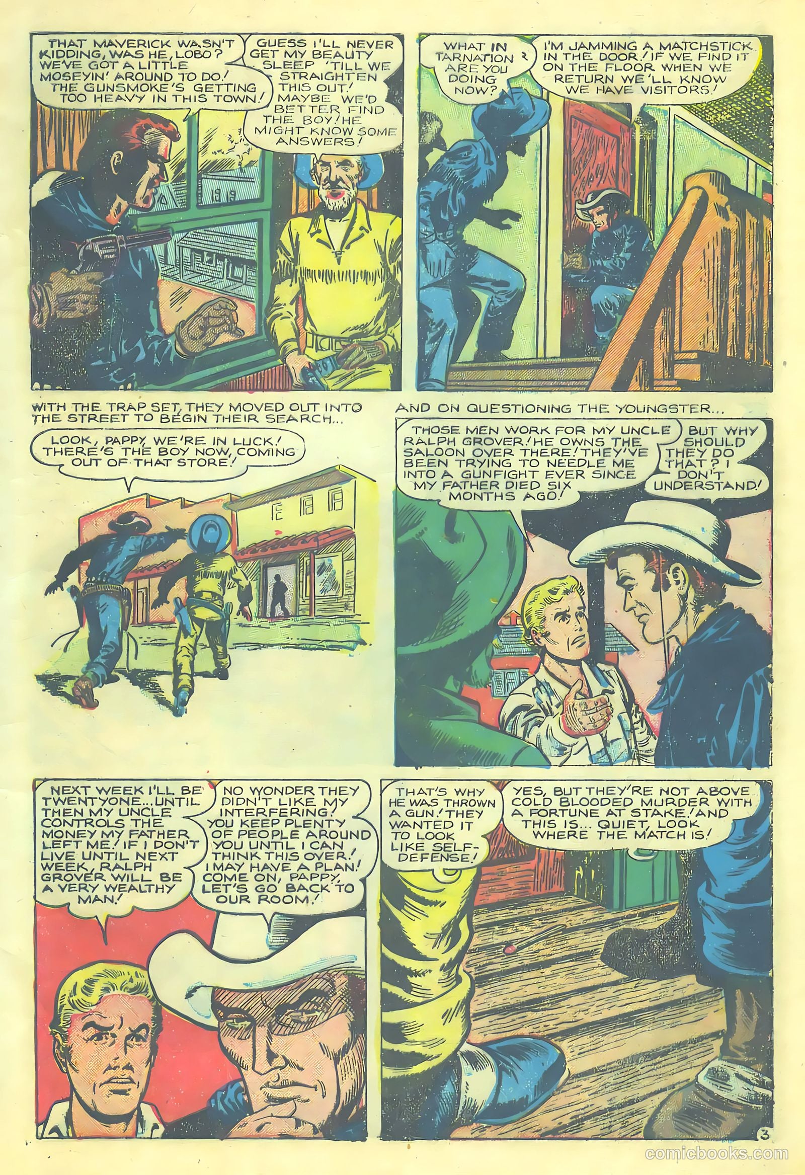Blazing Western #1 (1954) — page 5 of 36