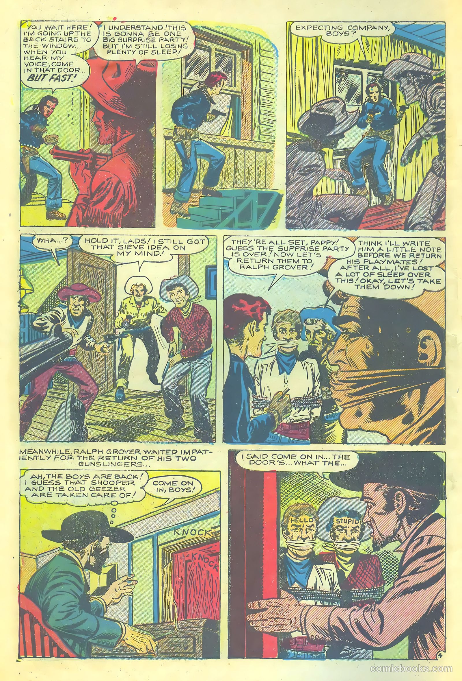 Blazing Western #1 (1954) — page 6 of 36