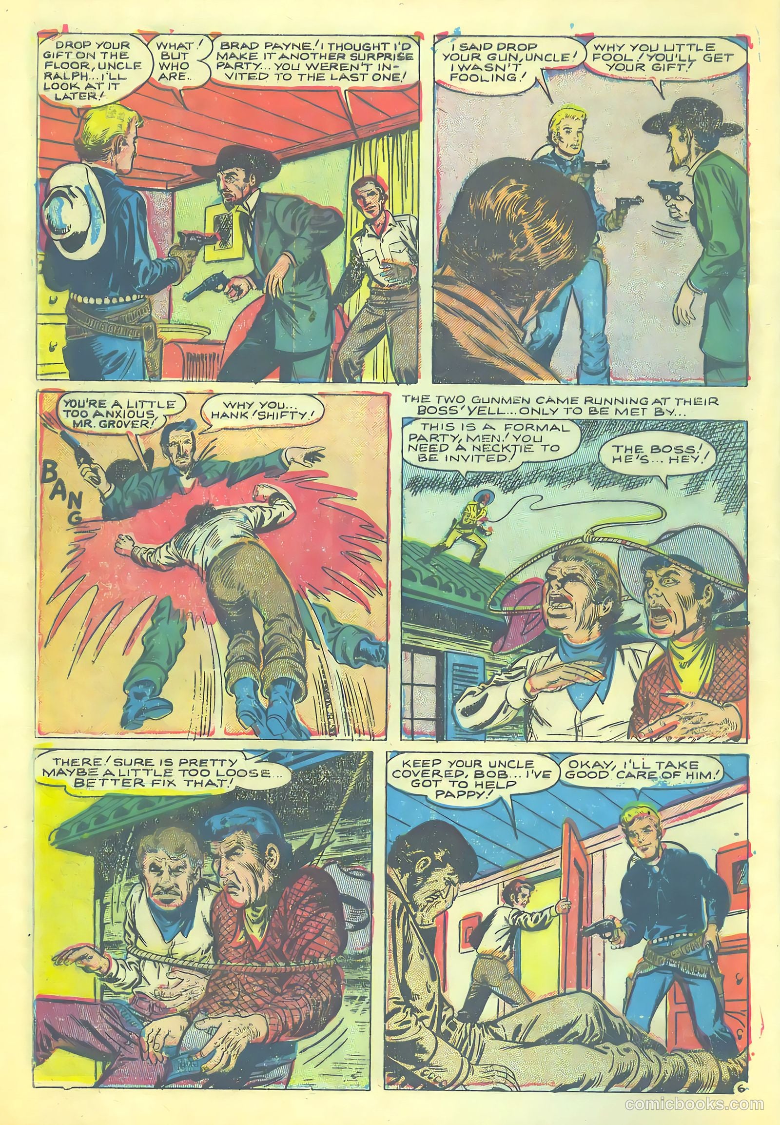 Blazing Western #1 (1954) — page 8 of 36
