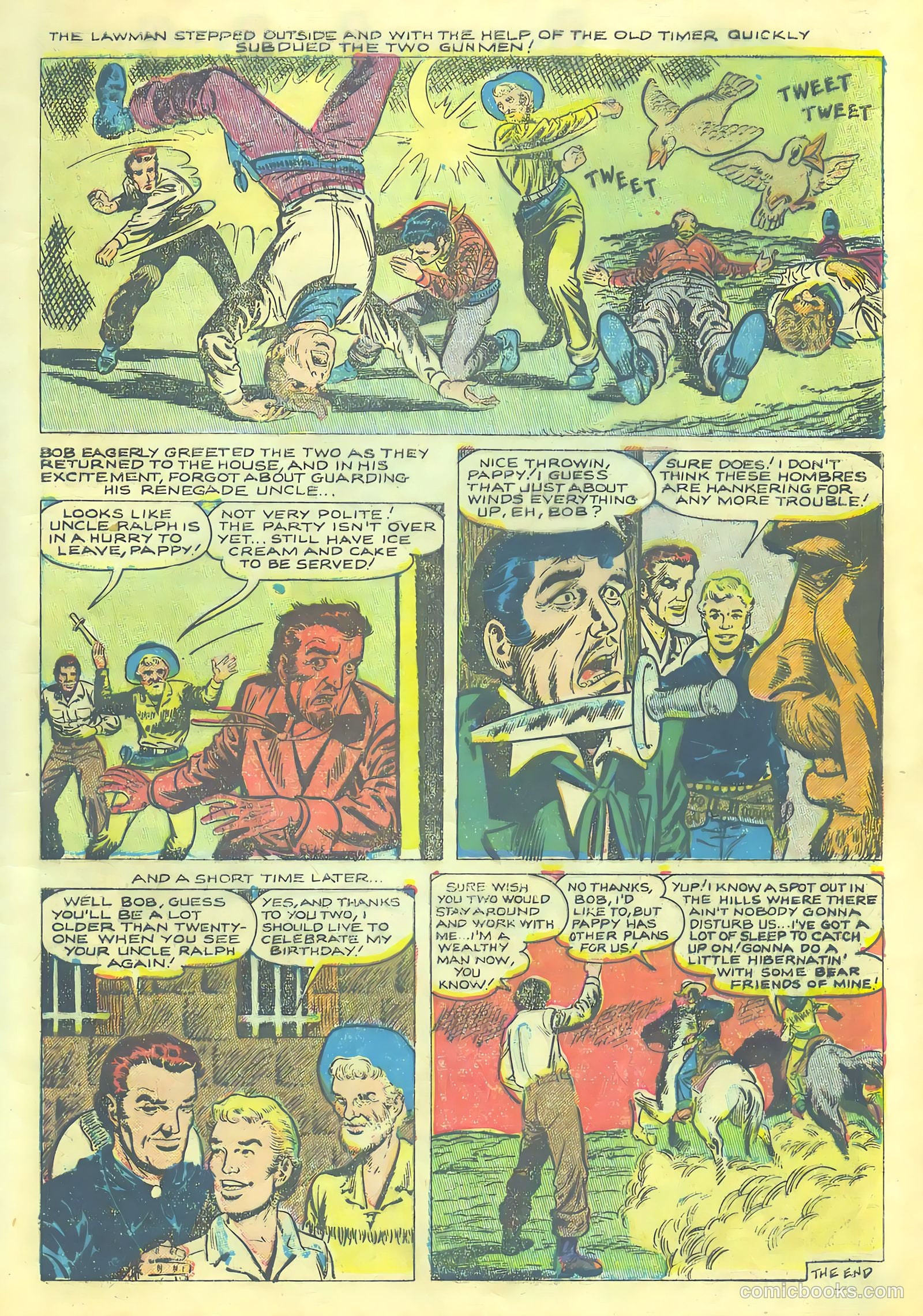 Blazing Western #1 (1954) — page 9 of 36