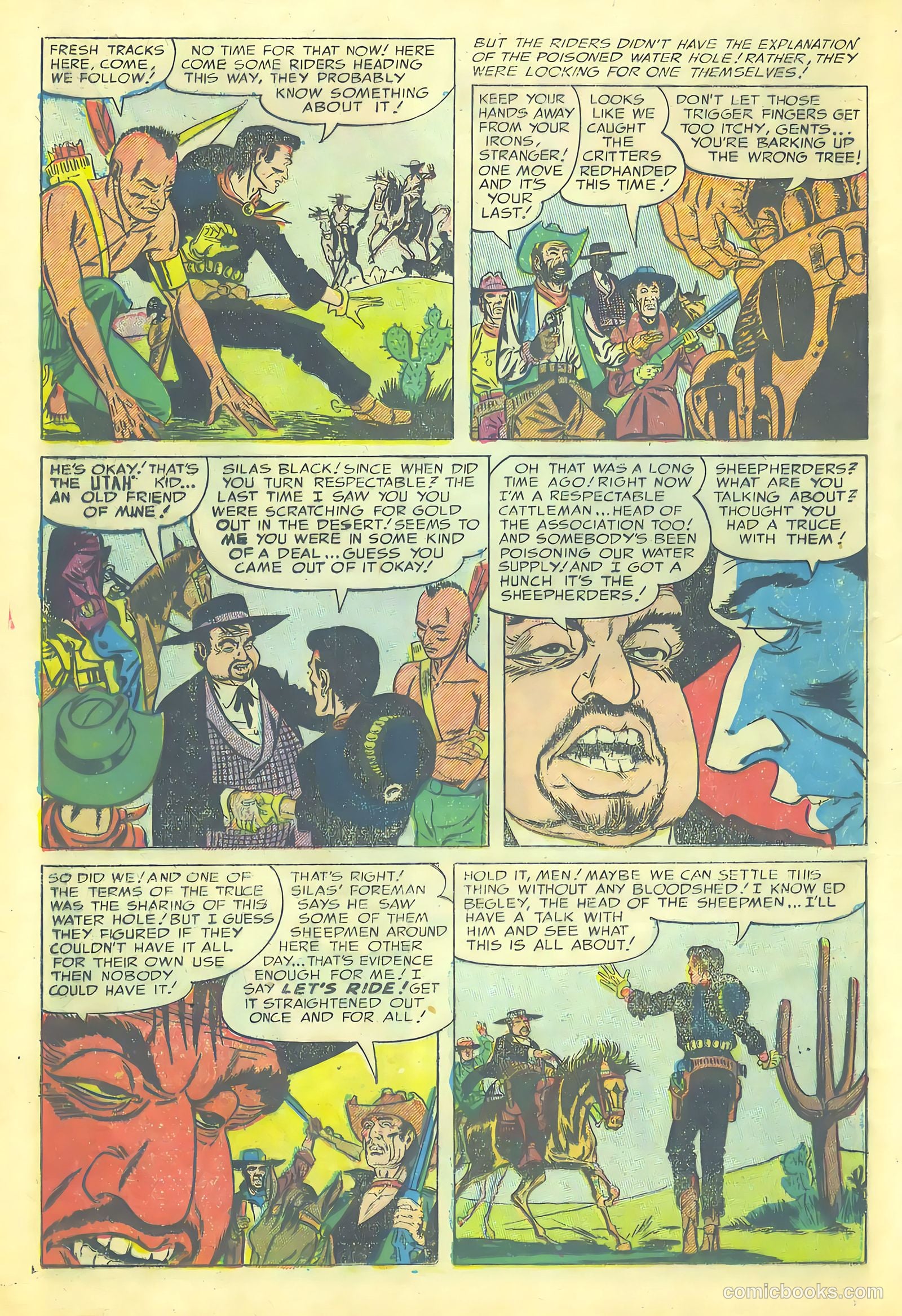 Blazing Western #1 (1954) — page 12 of 36