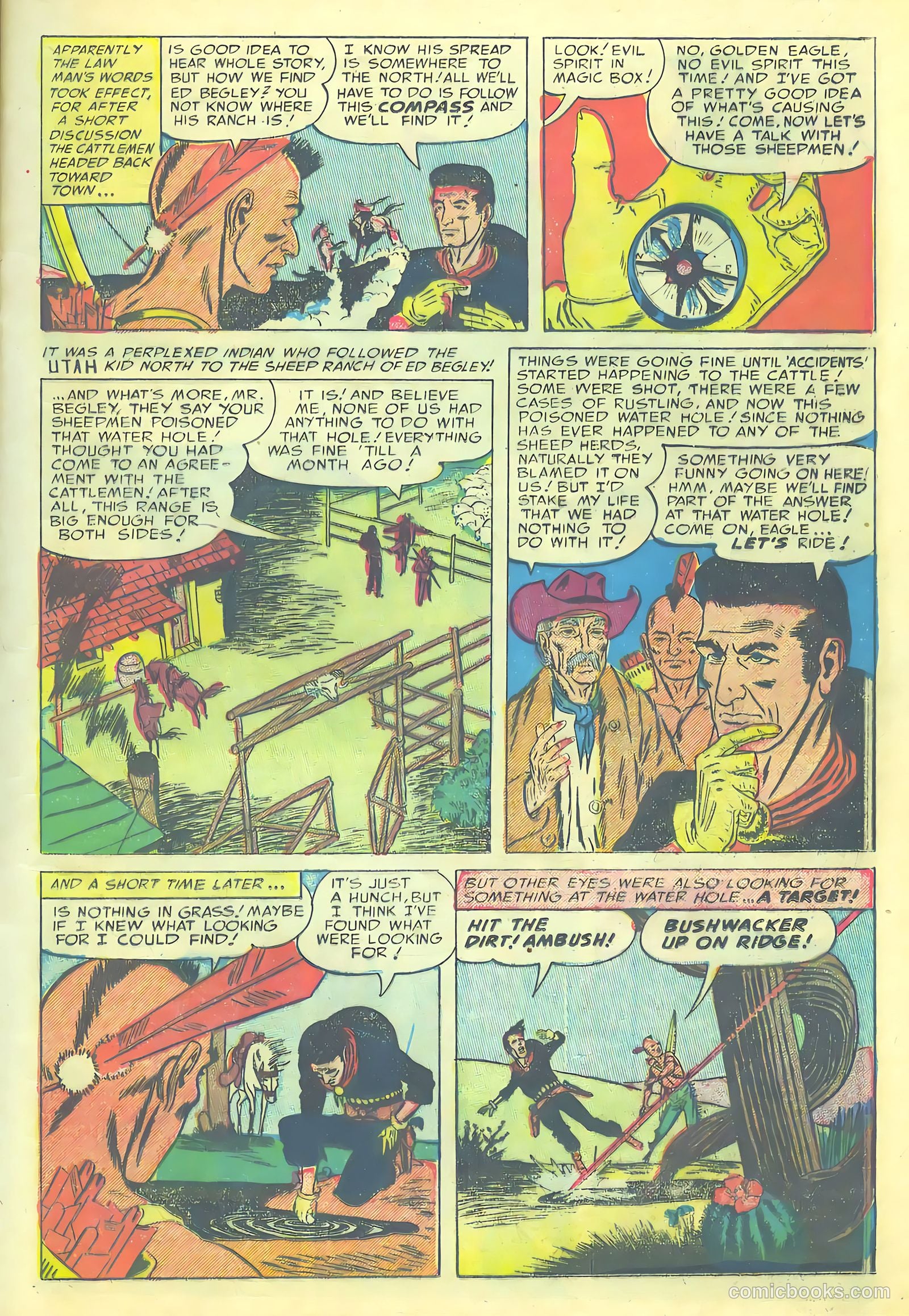 Blazing Western #1 (1954) — page 13 of 36