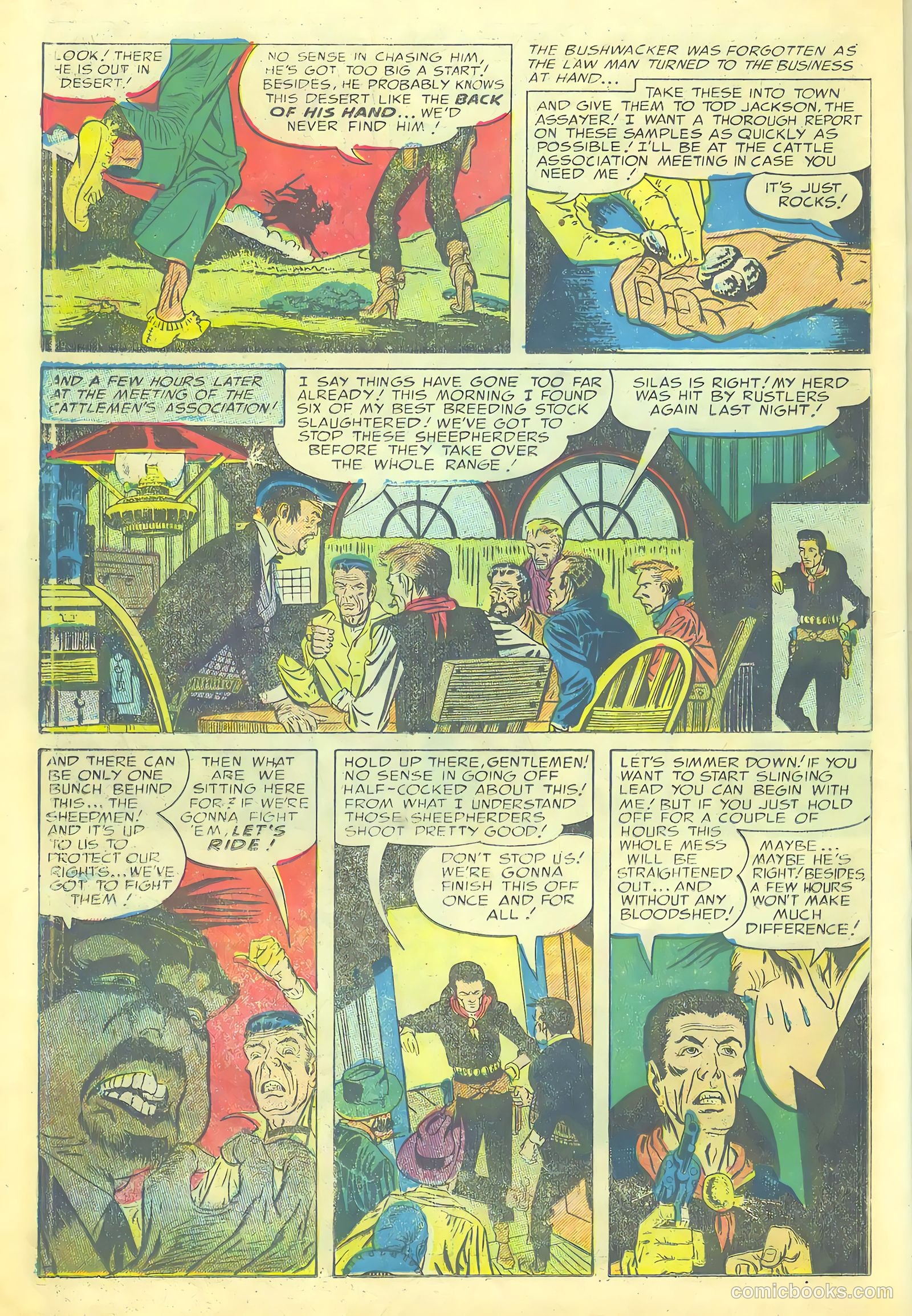 Blazing Western #1 (1954) — page 14 of 36