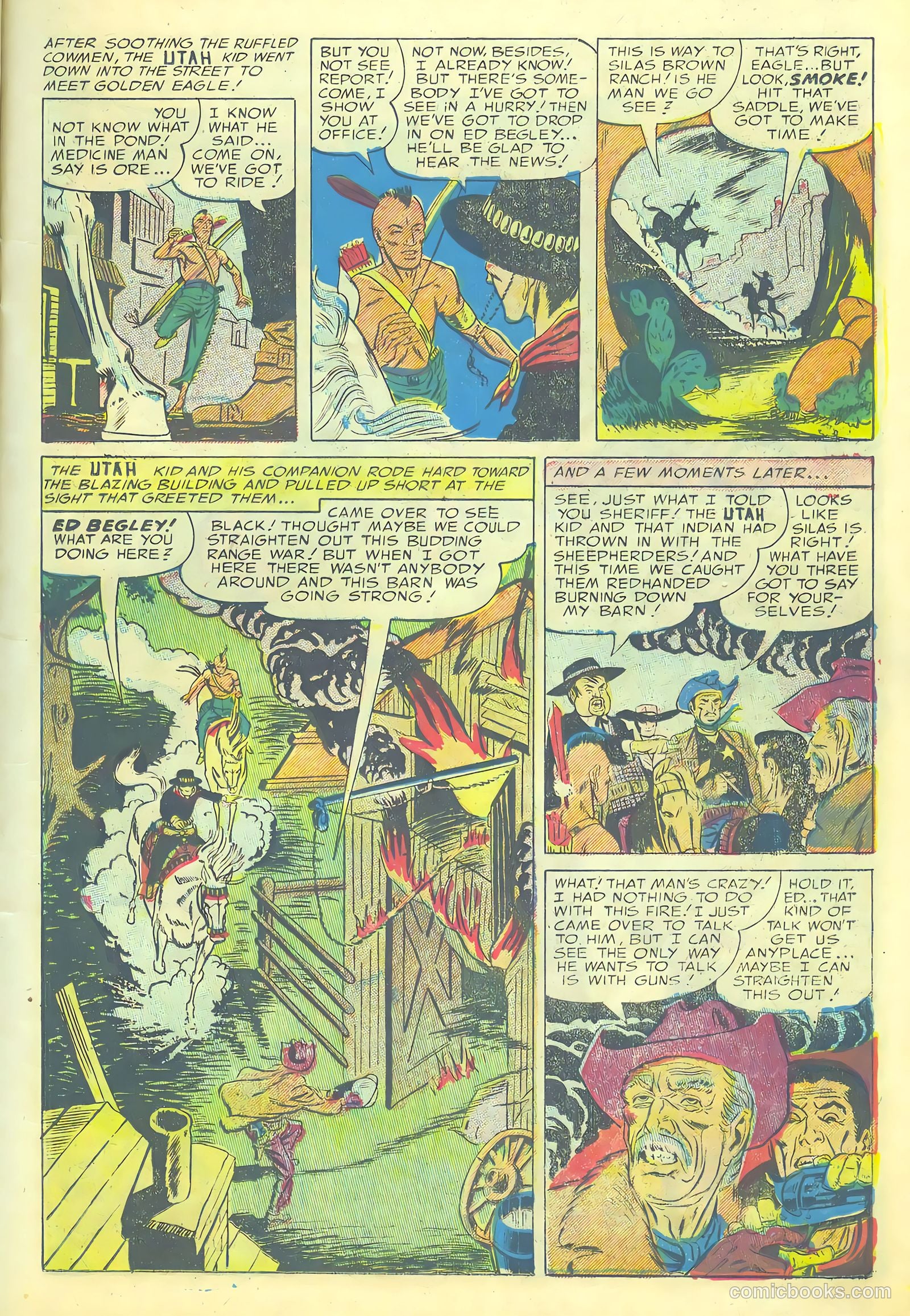 Blazing Western #1 (1954) — page 15 of 36