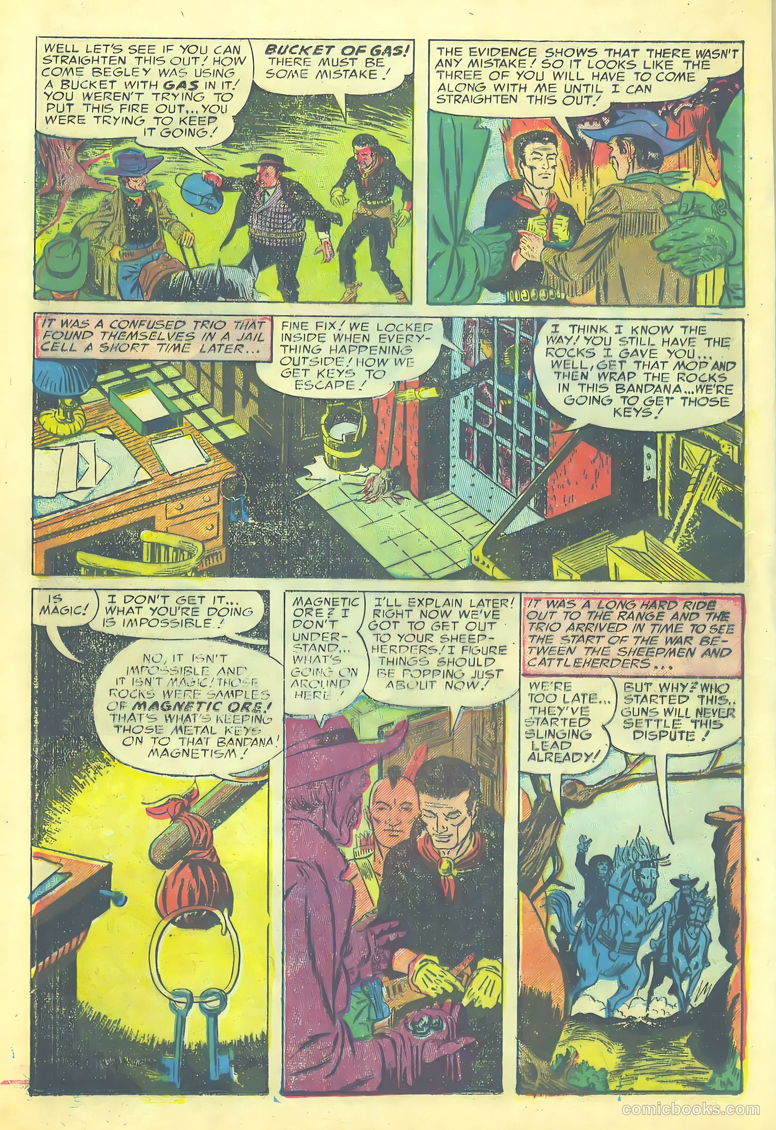 Blazing Western #1 (1954) — page 16 of 36