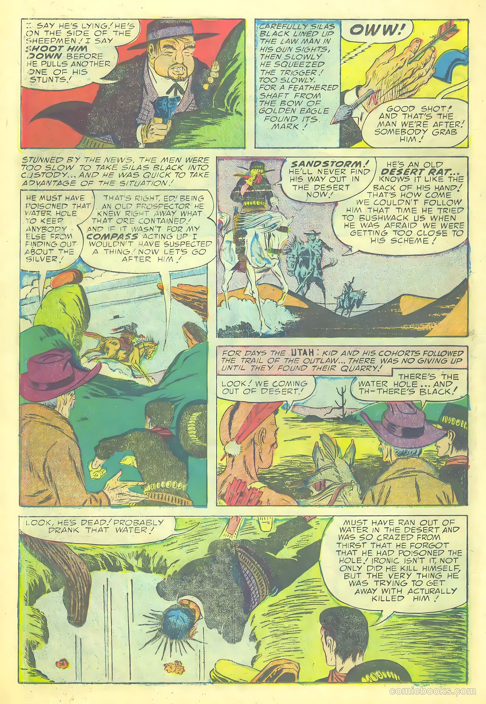 Blazing Western #1 (1954) — page 18 of 36