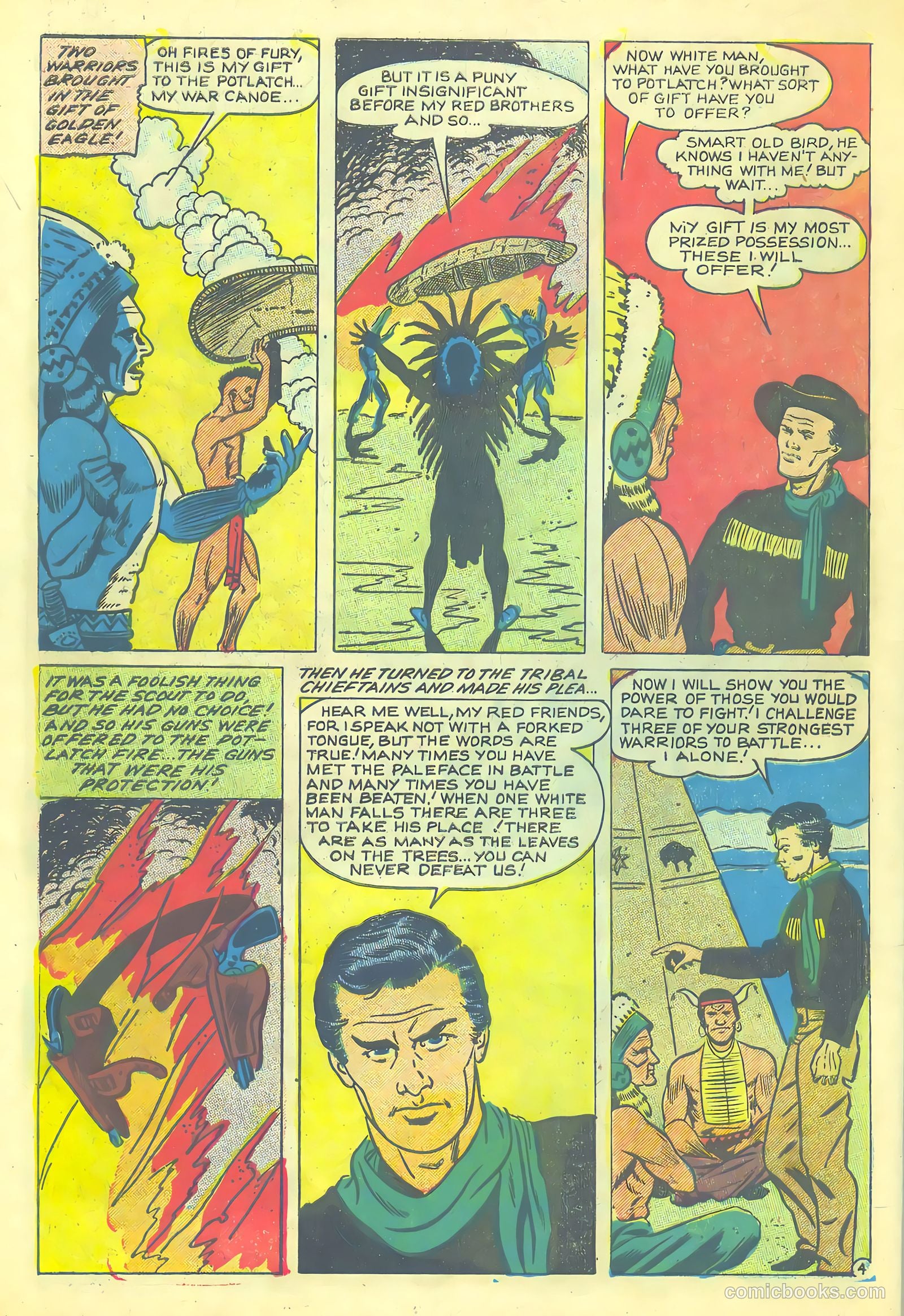 Blazing Western #1 (1954) — page 30 of 36