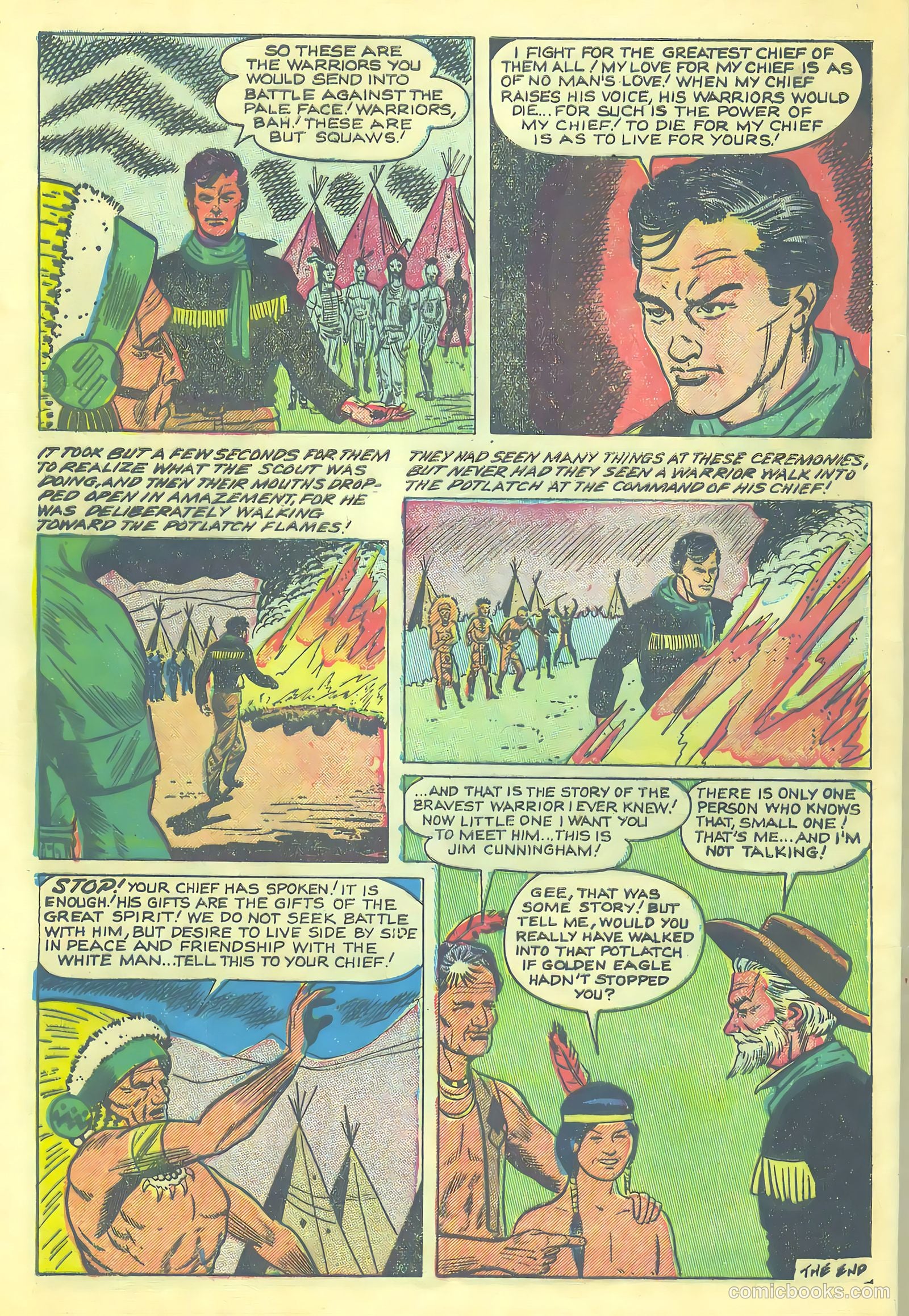 Blazing Western #1 (1954) — page 32 of 36