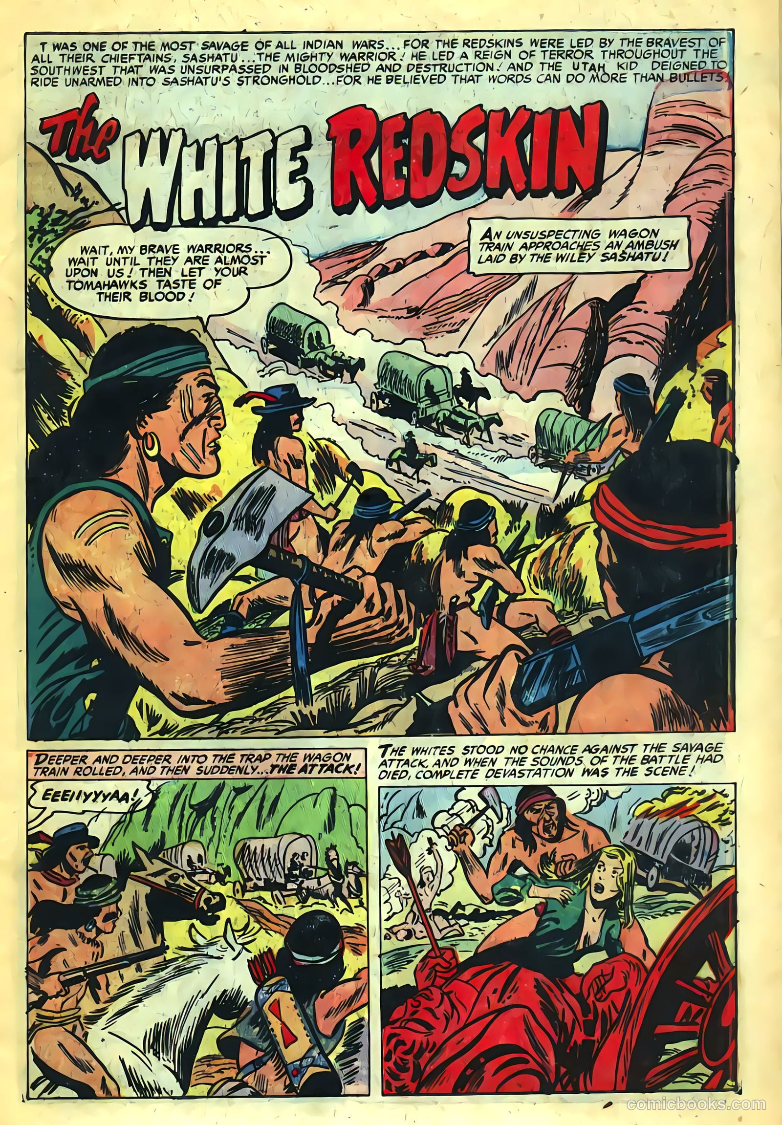 Blazing Western #2 (1954) — page 3 of 36