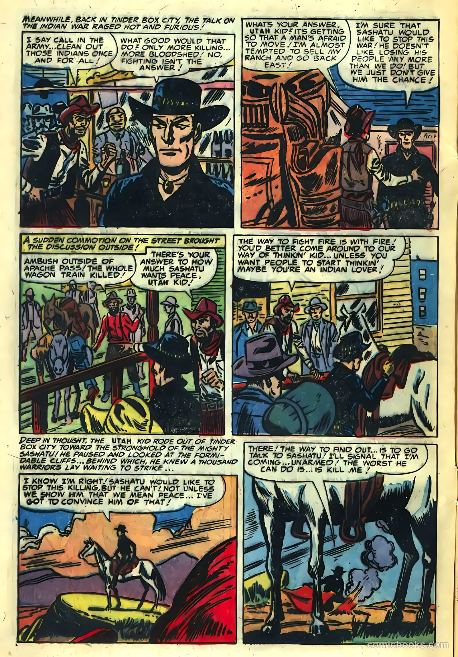 Blazing Western #2 (1954) — page 4 of 36