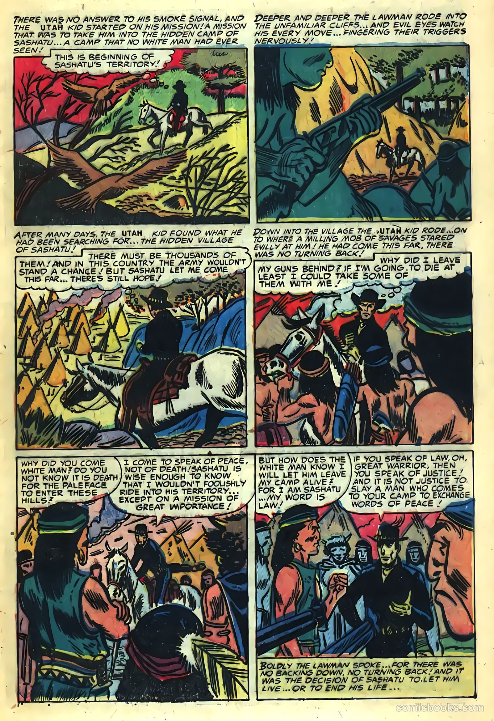 Blazing Western #2 (1954) — page 5 of 36