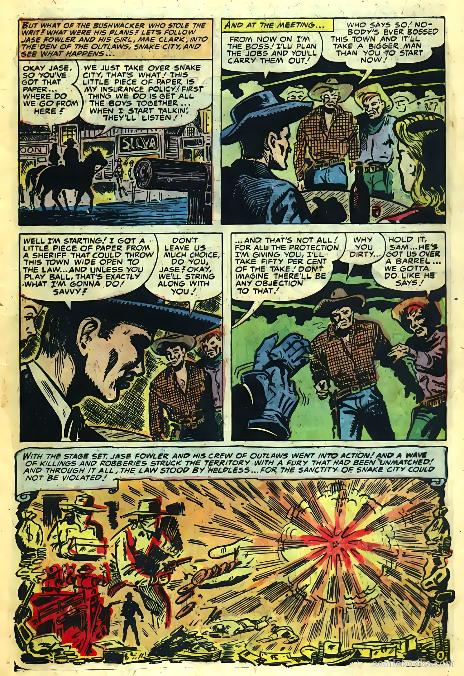 Blazing Western #2 (1954) — page 11 of 36