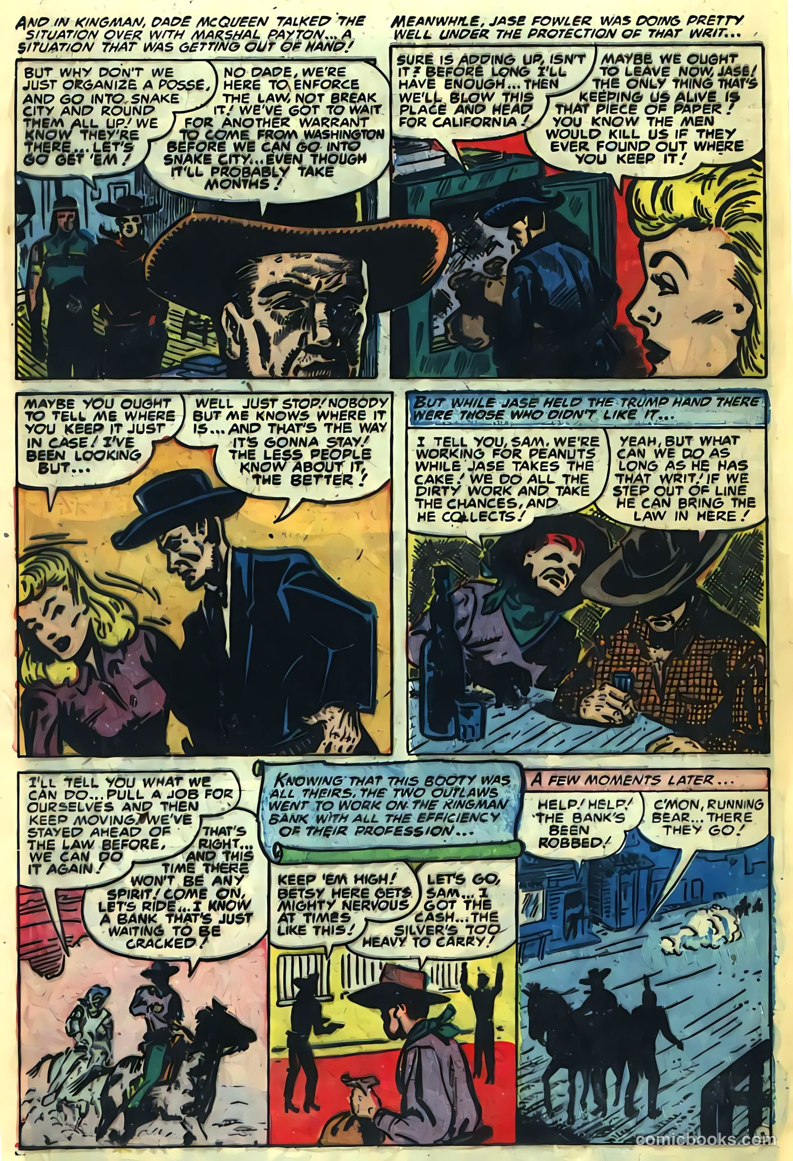 Blazing Western #2 (1954) — page 12 of 36