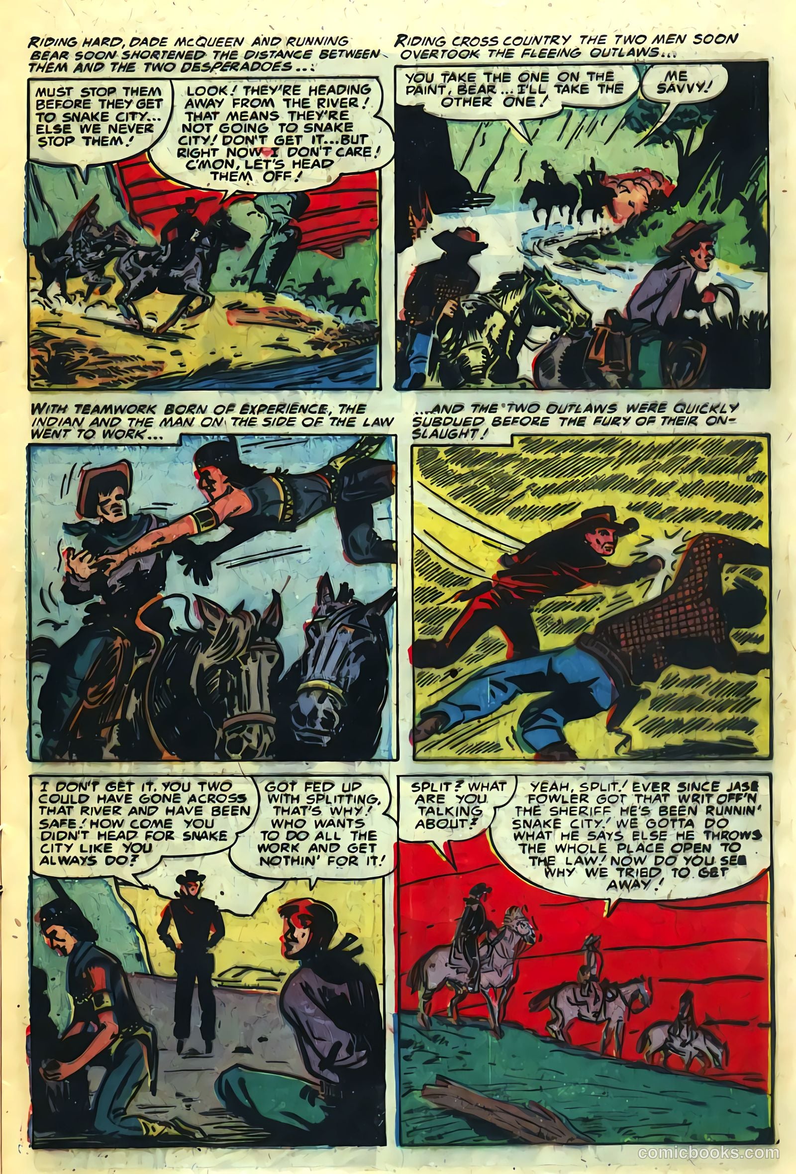 Blazing Western #2 (1954) — page 13 of 36