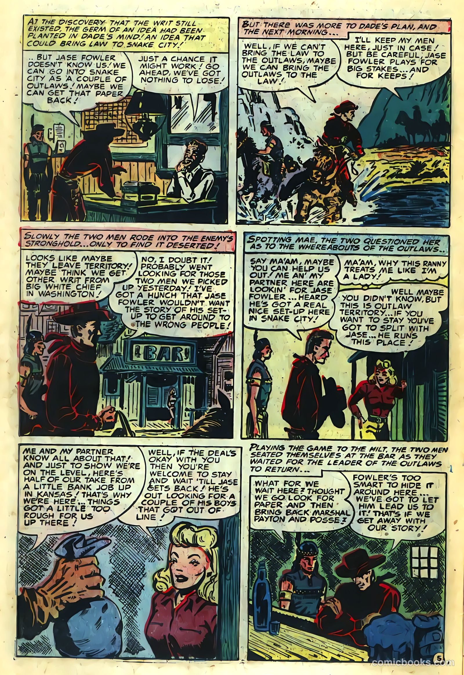 Blazing Western #2 (1954) — page 14 of 36