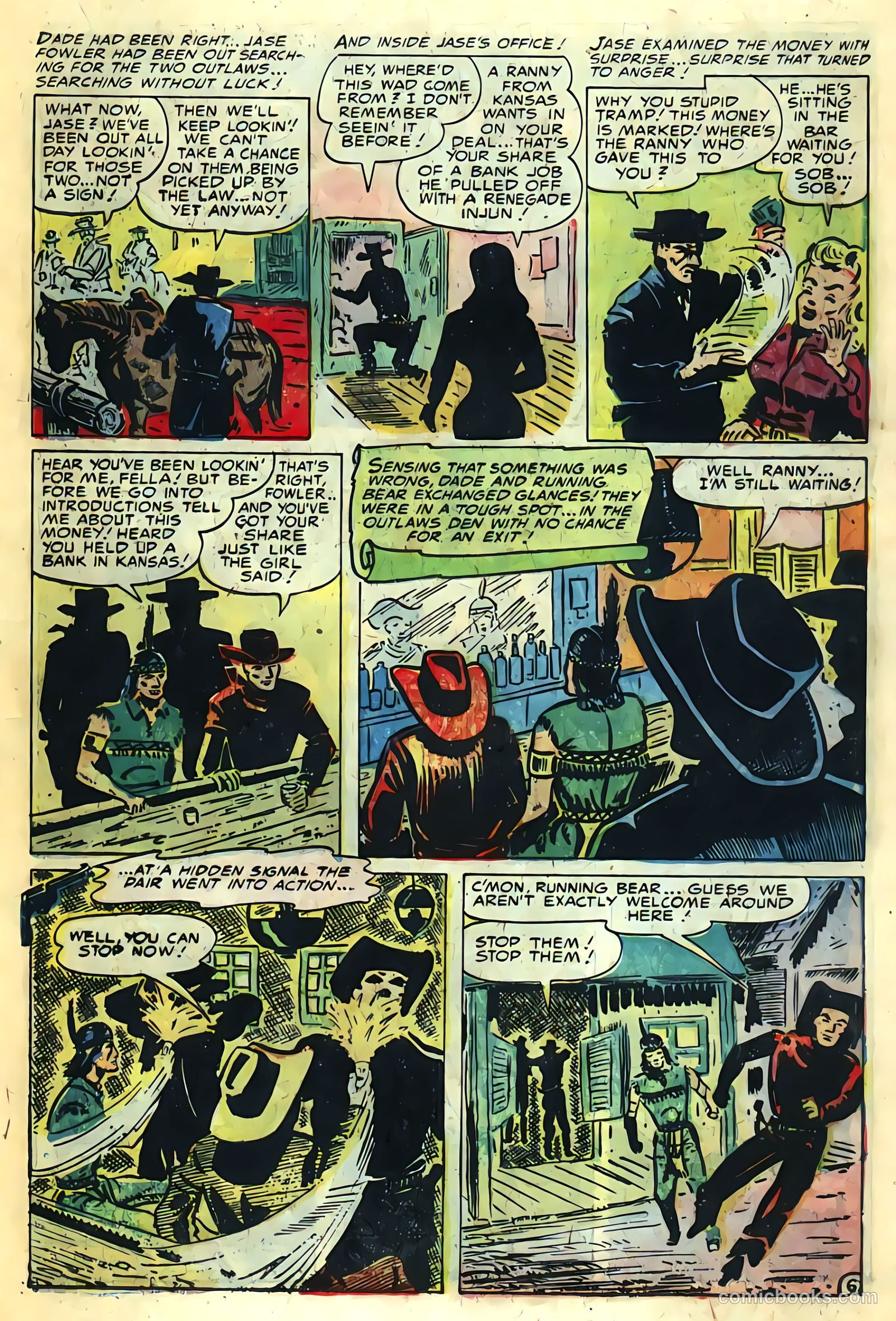 Blazing Western #2 (1954) — page 15 of 36