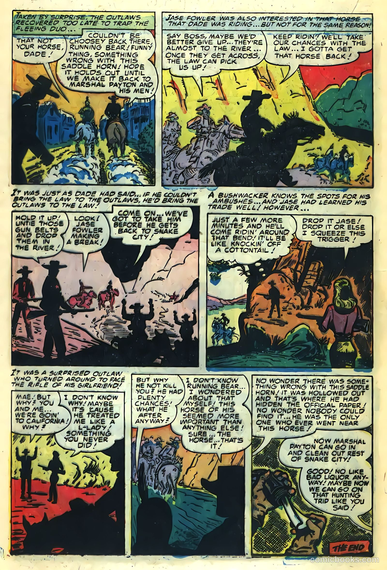 Blazing Western #2 (1954) — page 16 of 36