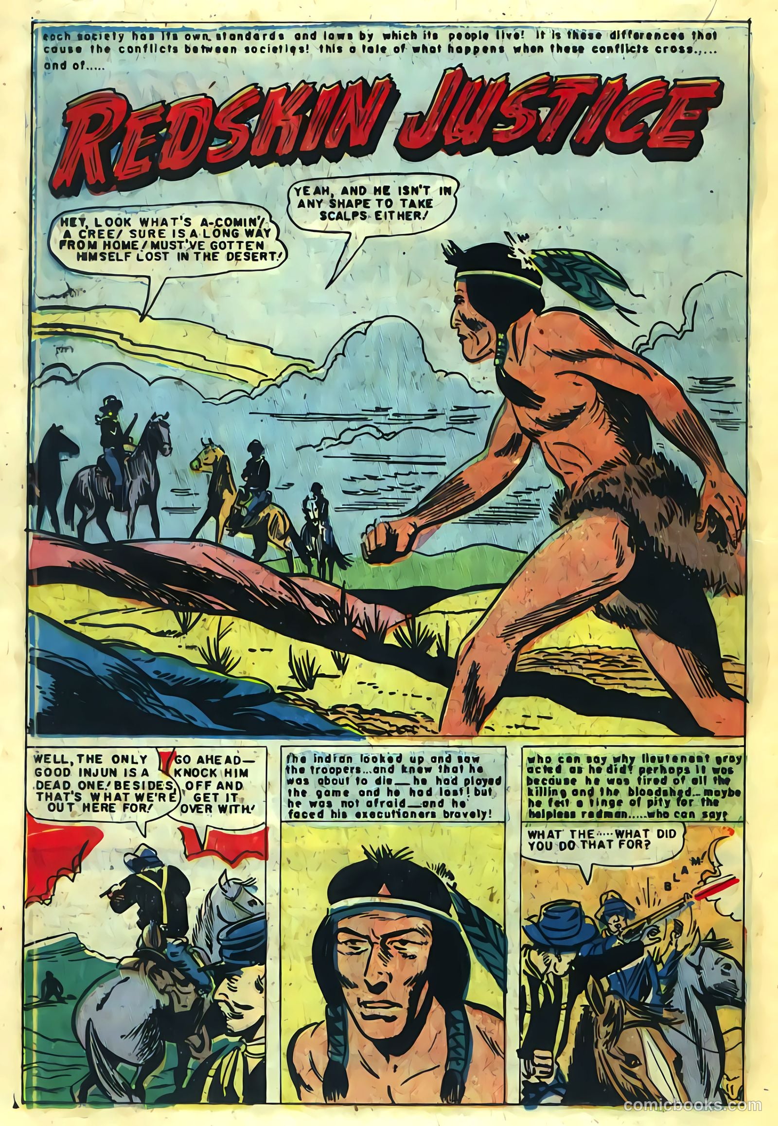Blazing Western #2 (1954) — page 18 of 36