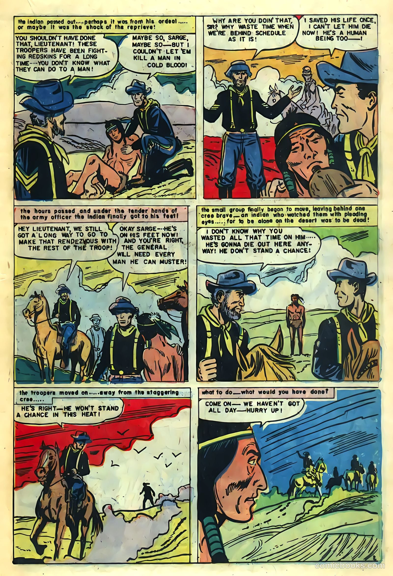 Blazing Western #2 (1954) — page 19 of 36