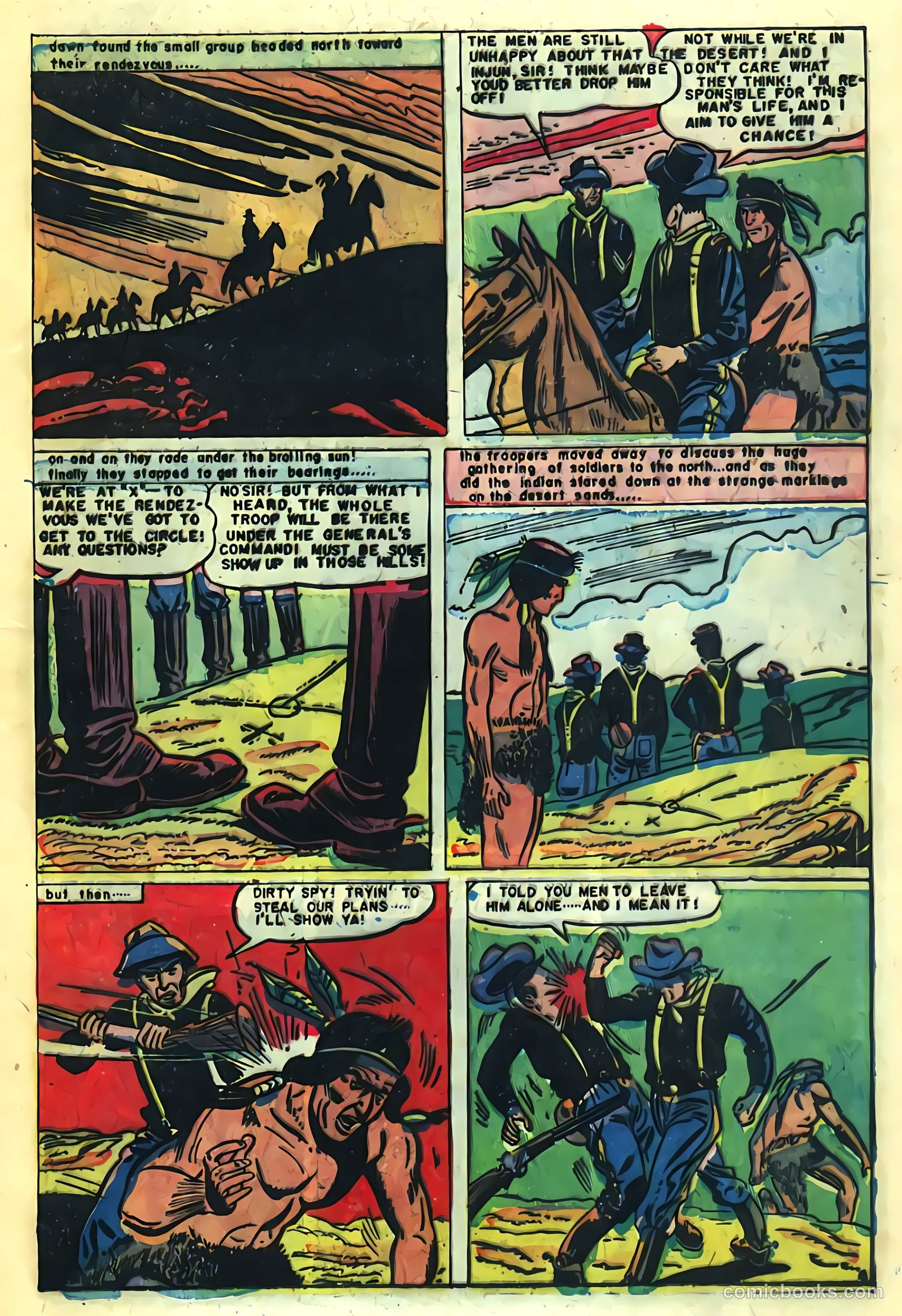 Blazing Western #2 (1954) — page 21 of 36
