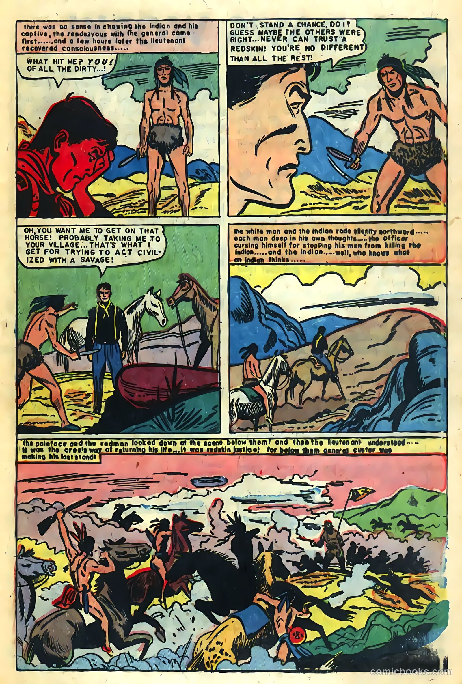 Blazing Western #2 (1954) — page 23 of 36