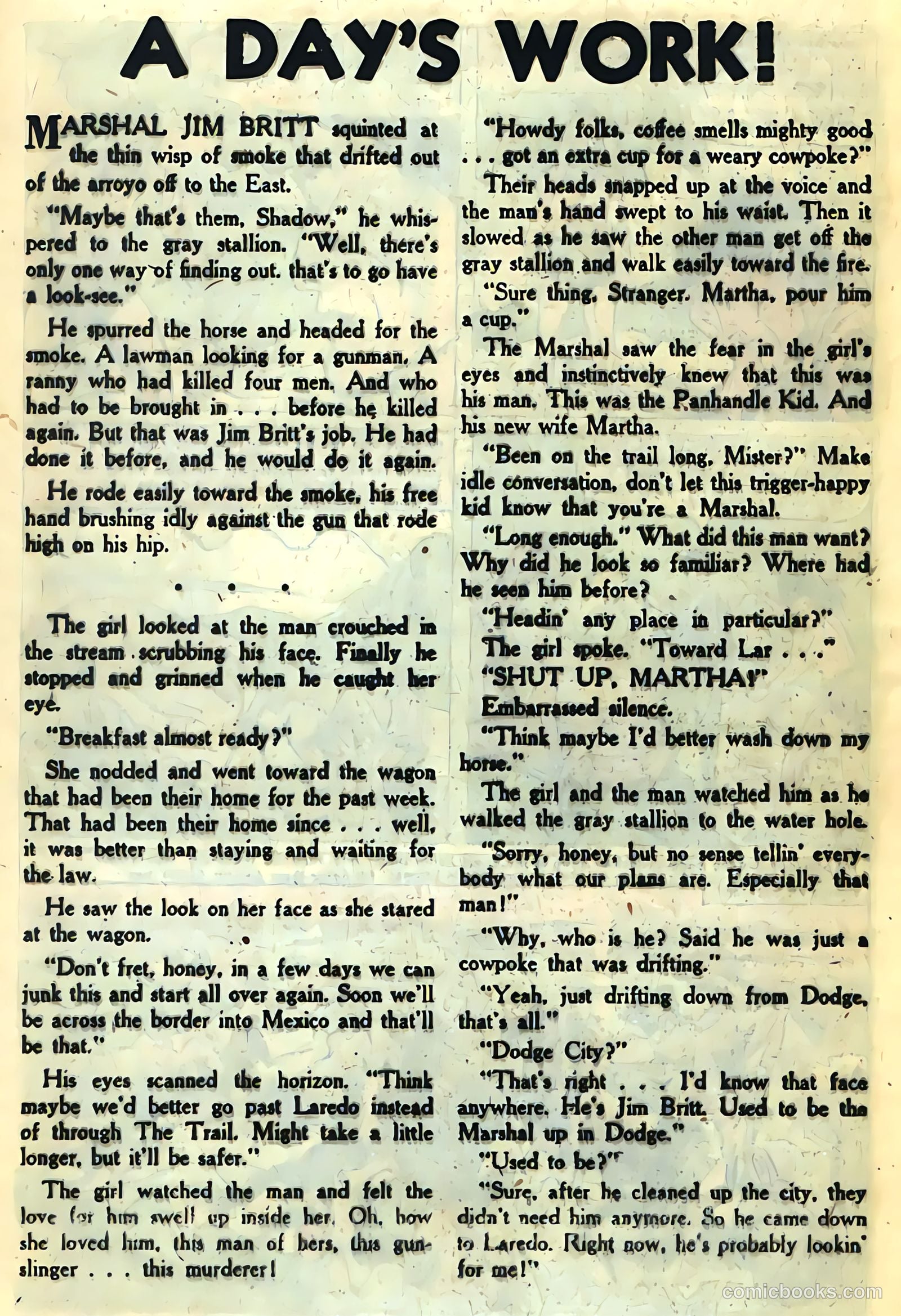 Blazing Western #2 (1954) — page 24 of 36