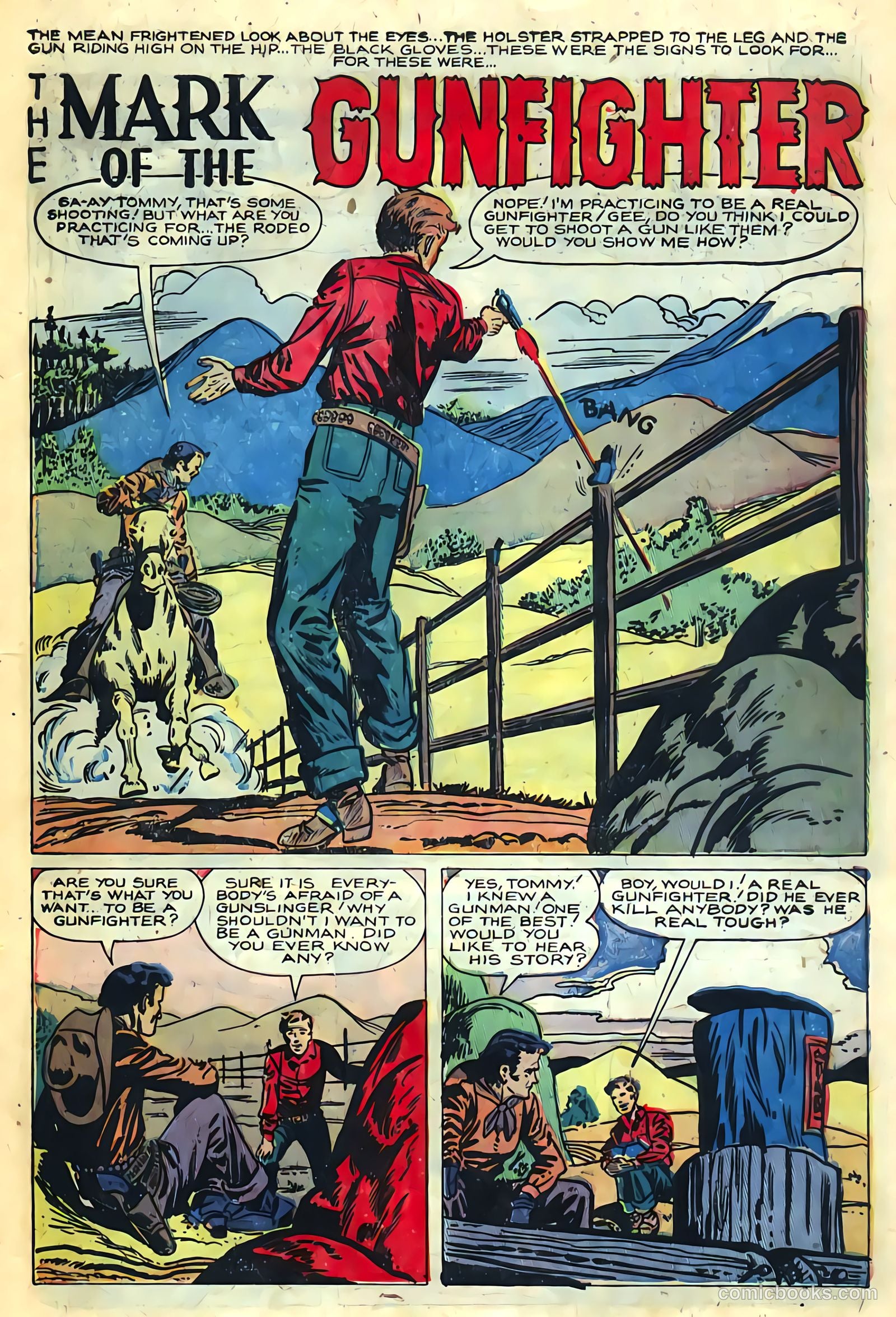 Blazing Western #2 (1954) — page 27 of 36