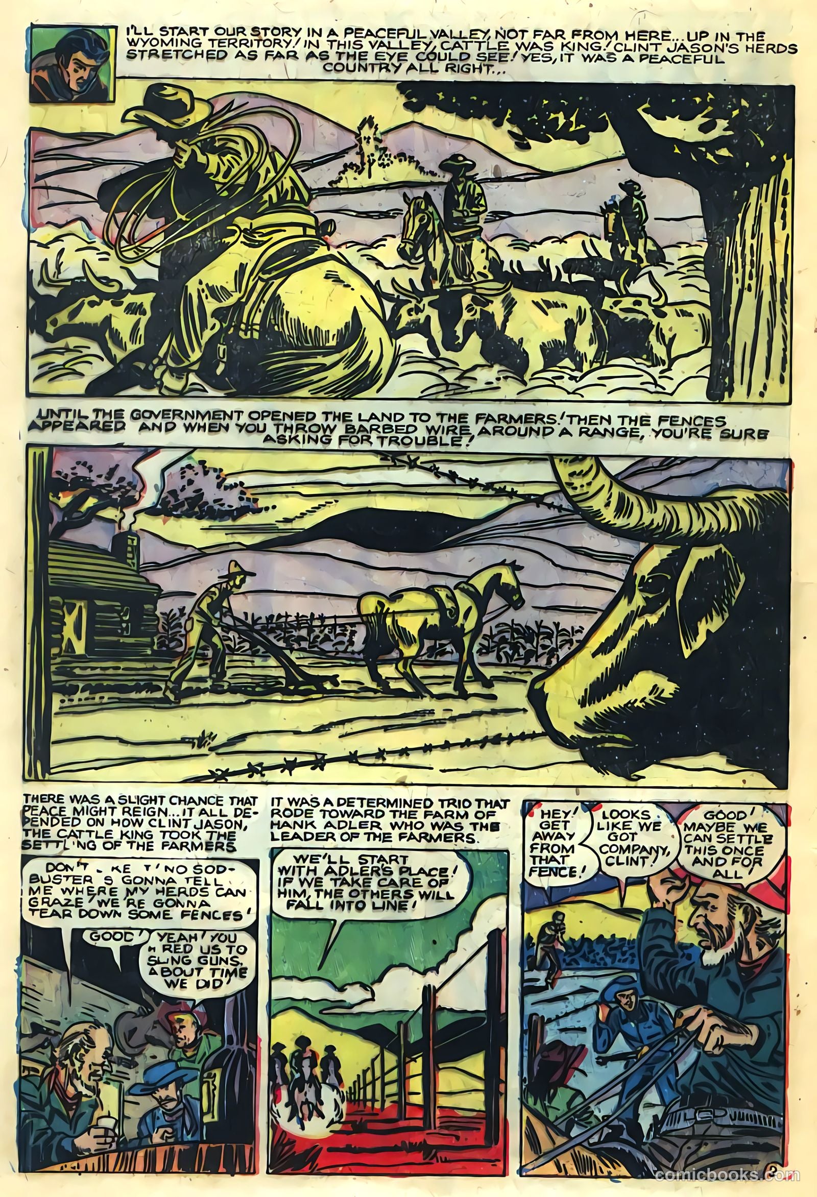Blazing Western #2 (1954) — page 28 of 36