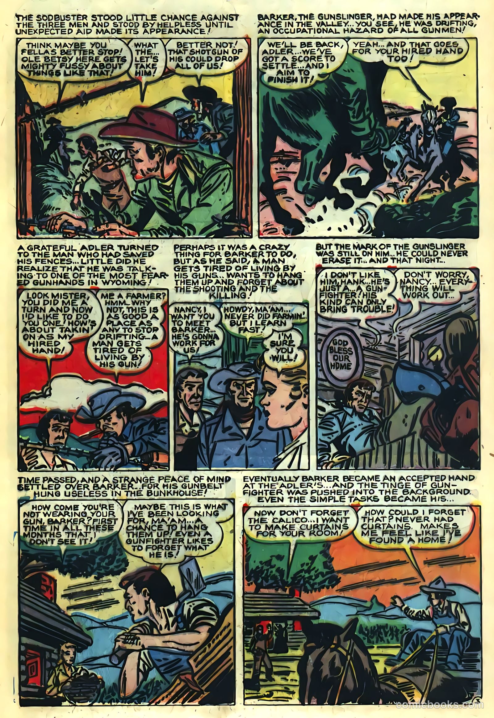Blazing Western #2 (1954) — page 29 of 36