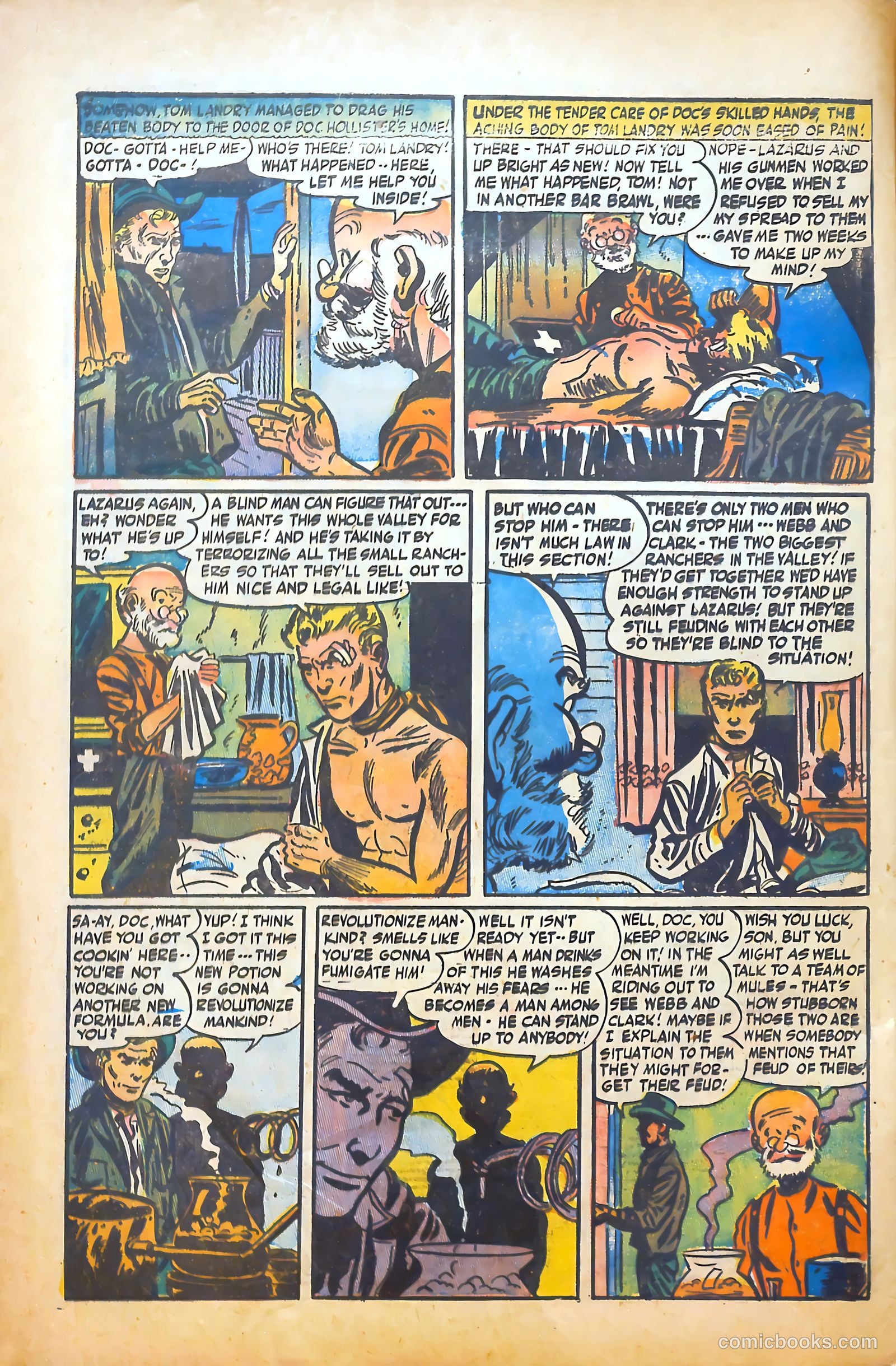 Blazing Western #3 (1954) — page 4 of 37
