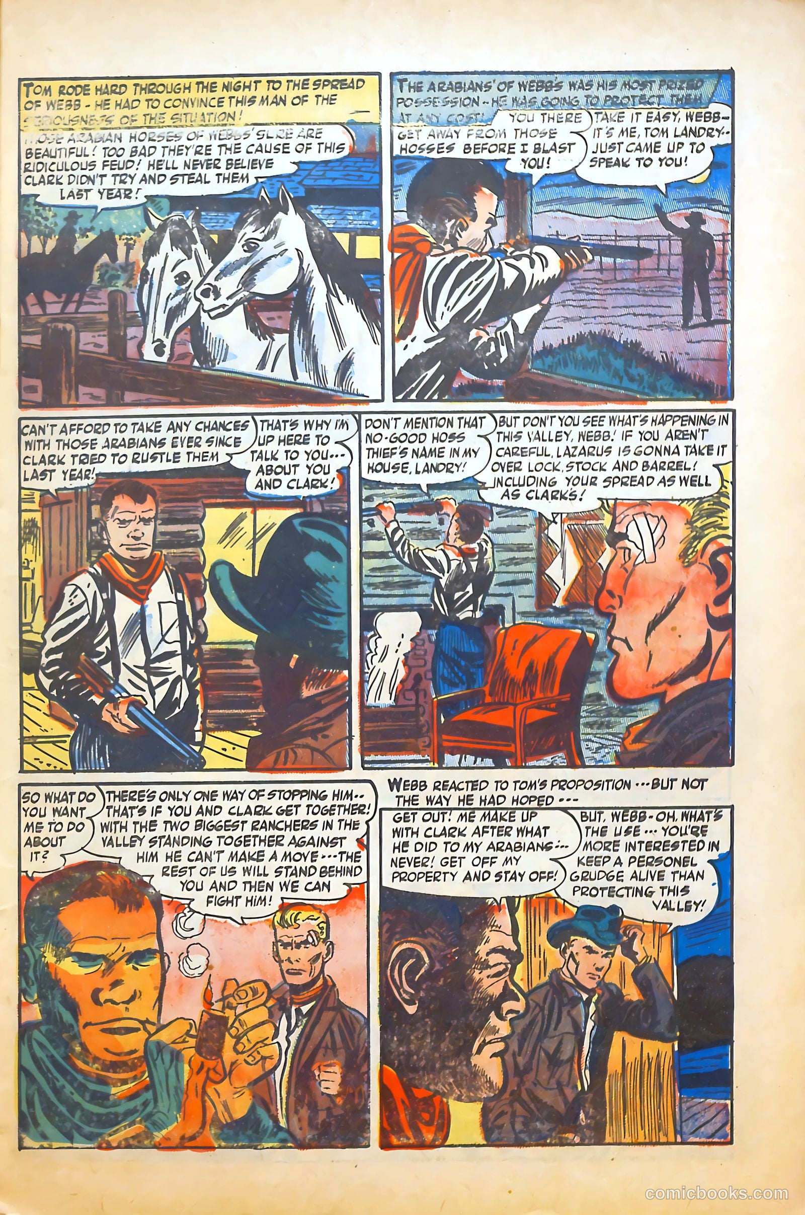 Blazing Western #3 (1954) — page 5 of 37