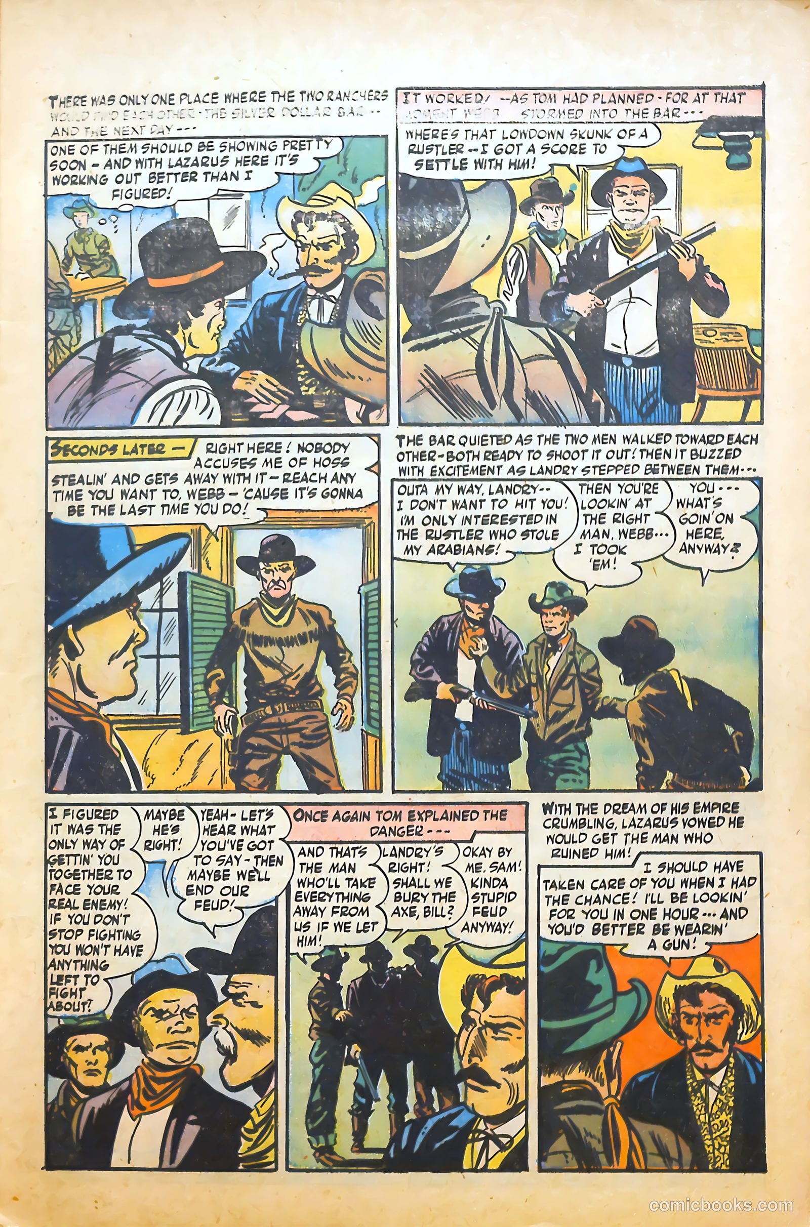 Blazing Western #3 (1954) — page 7 of 37