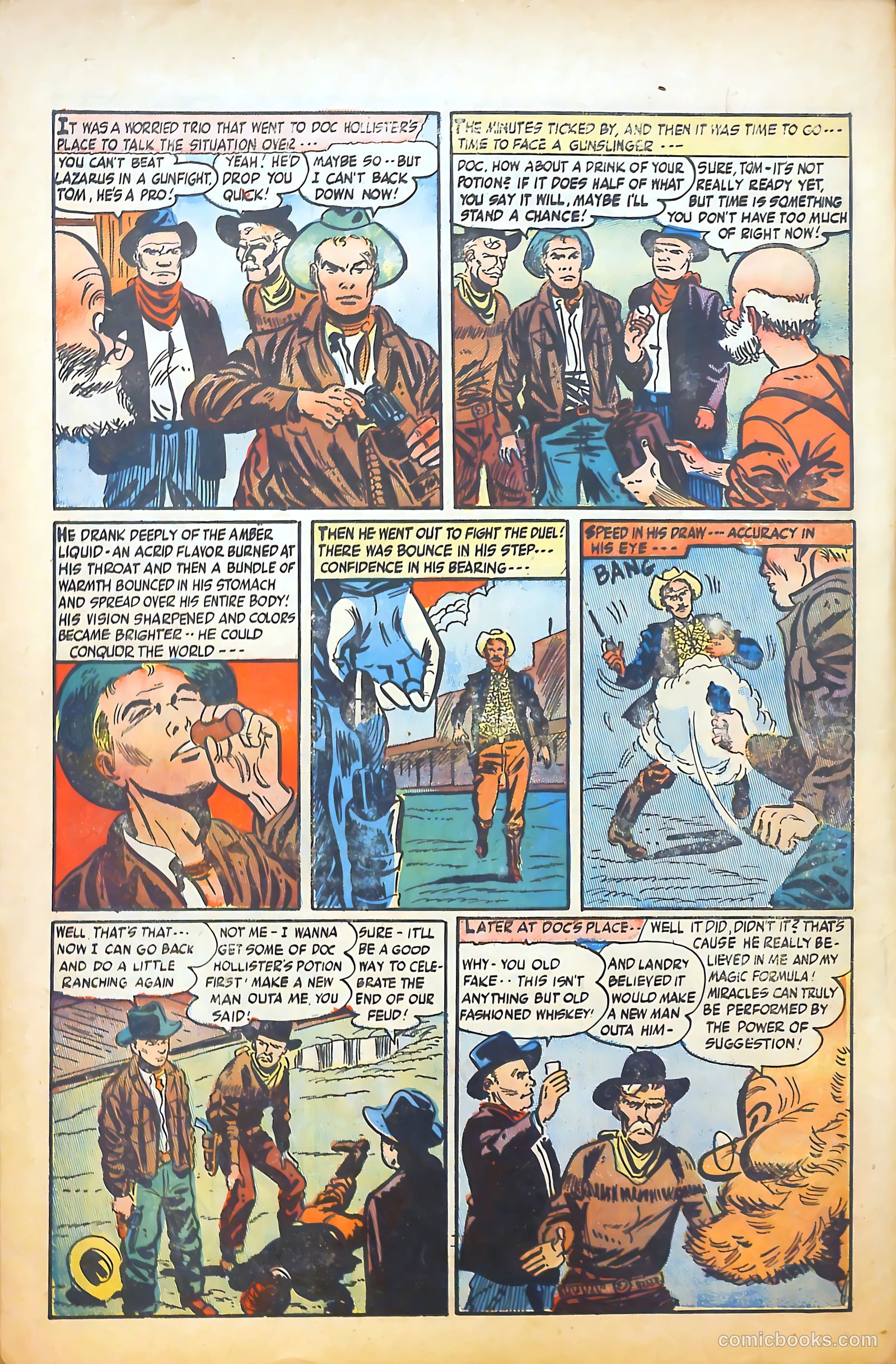 Blazing Western #3 (1954) — page 8 of 37