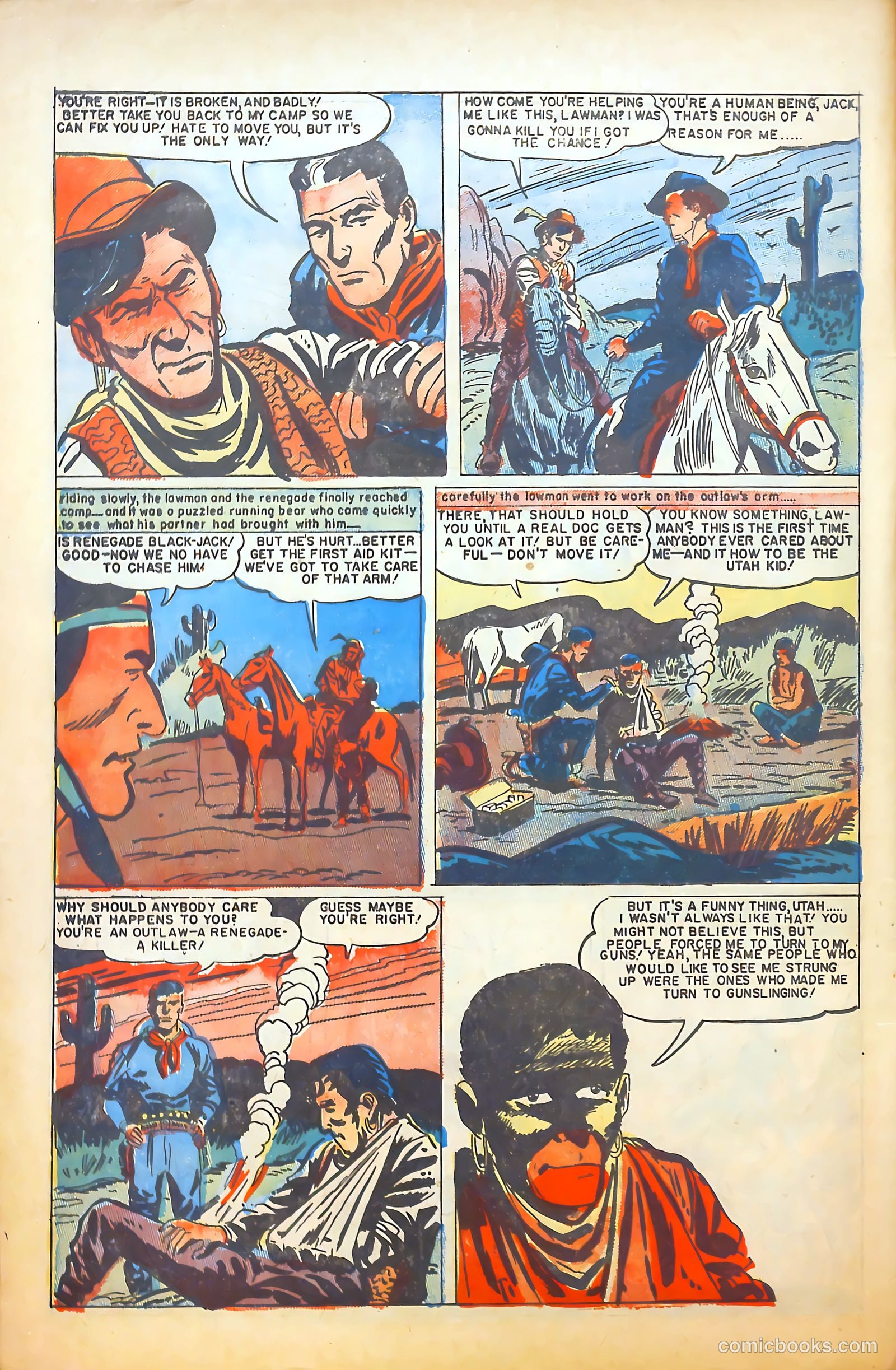 Blazing Western #3 (1954) — page 10 of 37