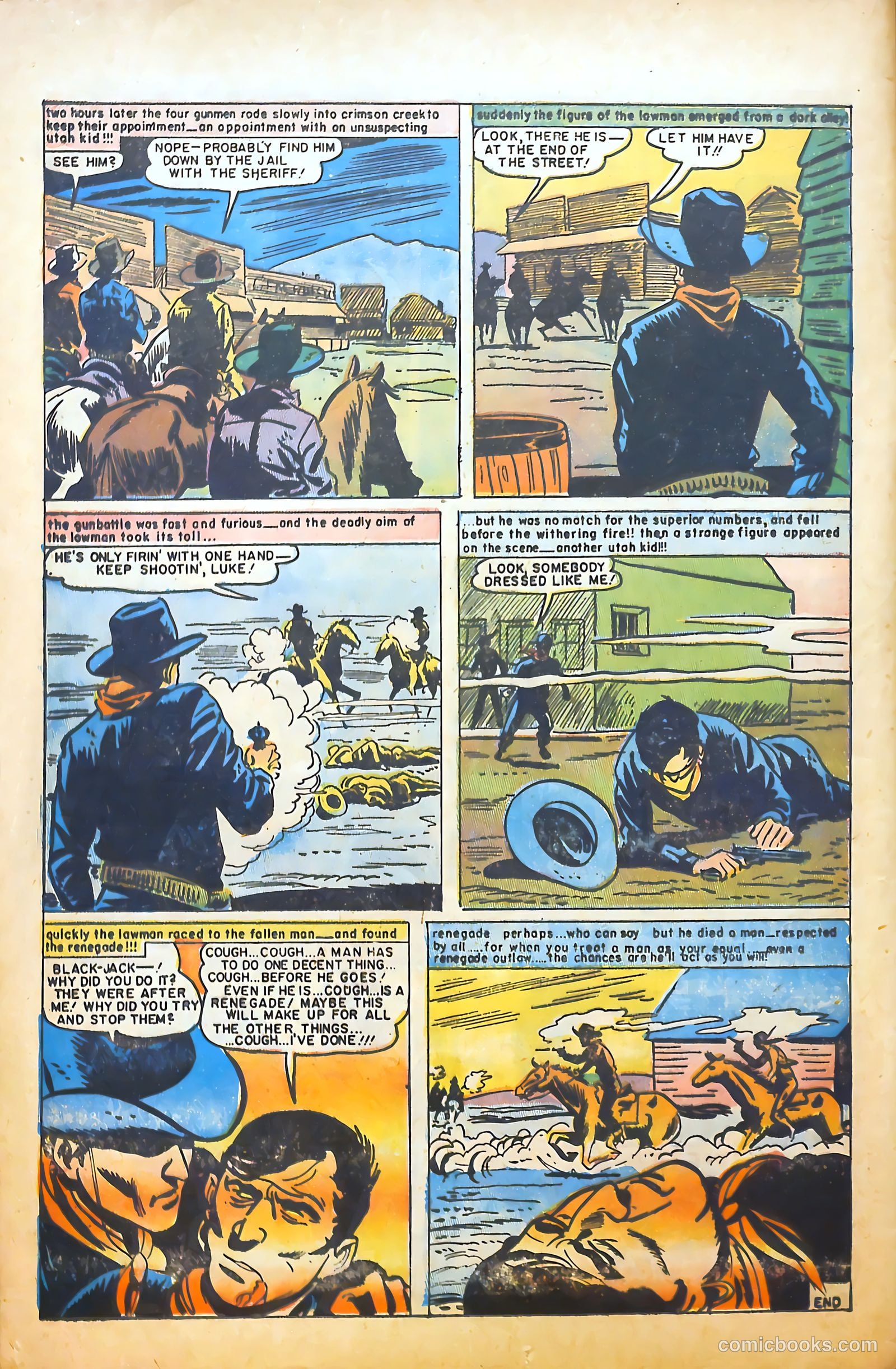 Blazing Western #3 (1954) — page 14 of 37