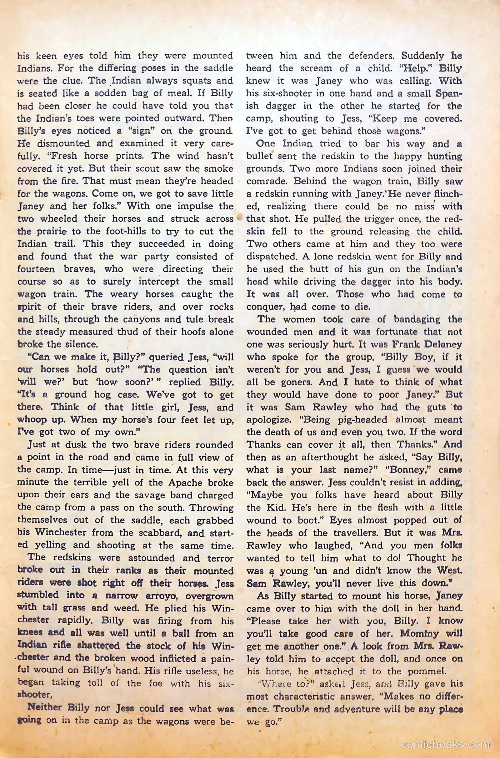 Blazing Western #3 (1954) — page 17 of 37