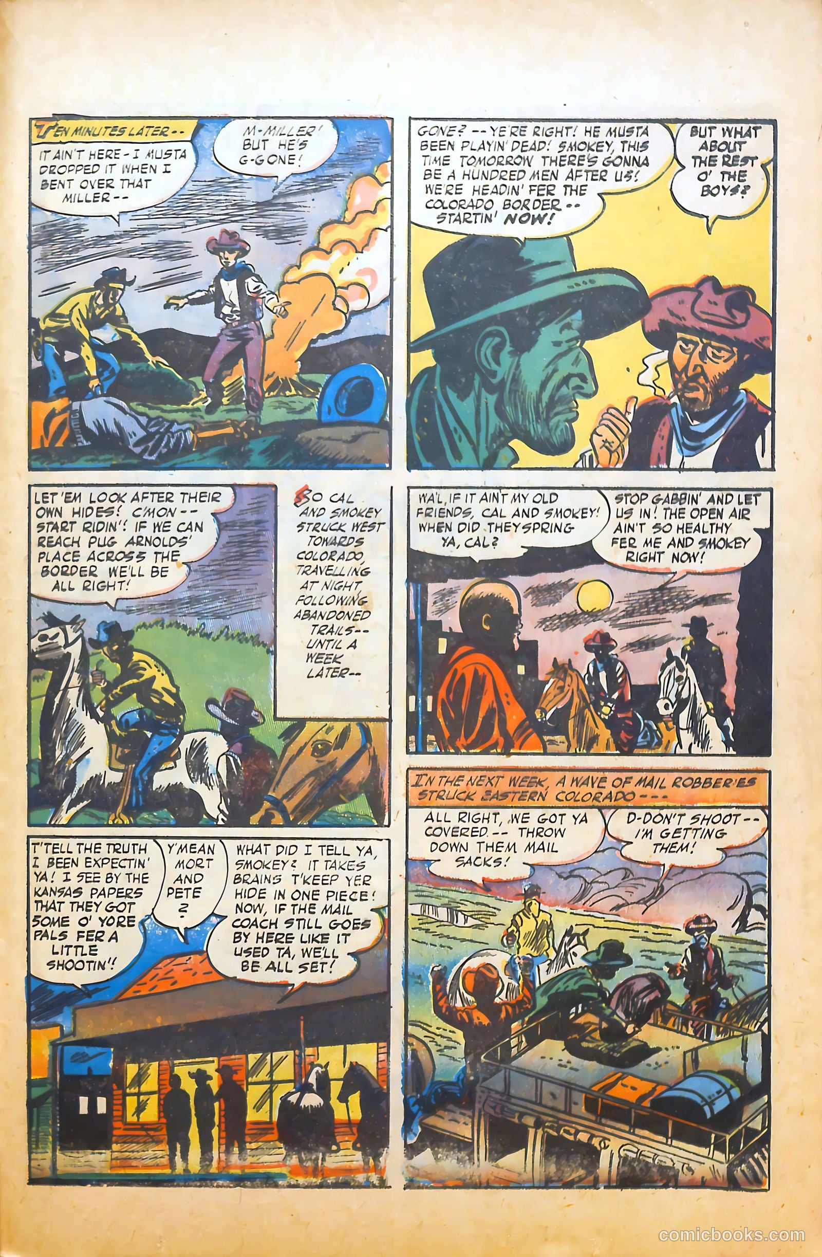 Blazing Western #3 (1954) — page 23 of 37