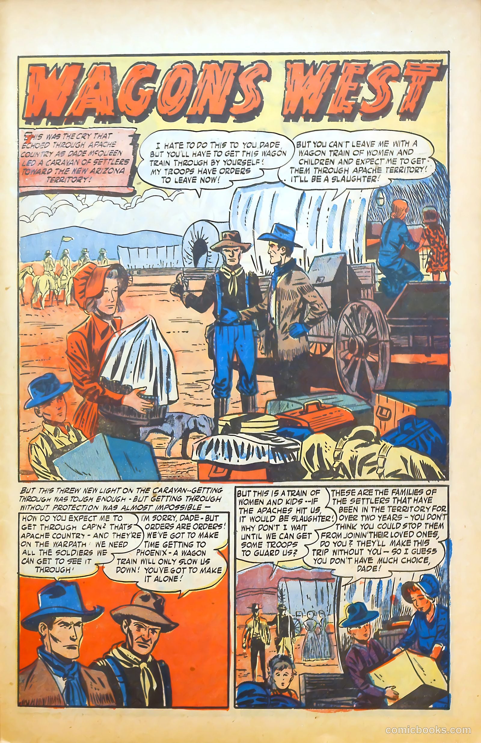 Blazing Western #3 (1954) — page 27 of 37