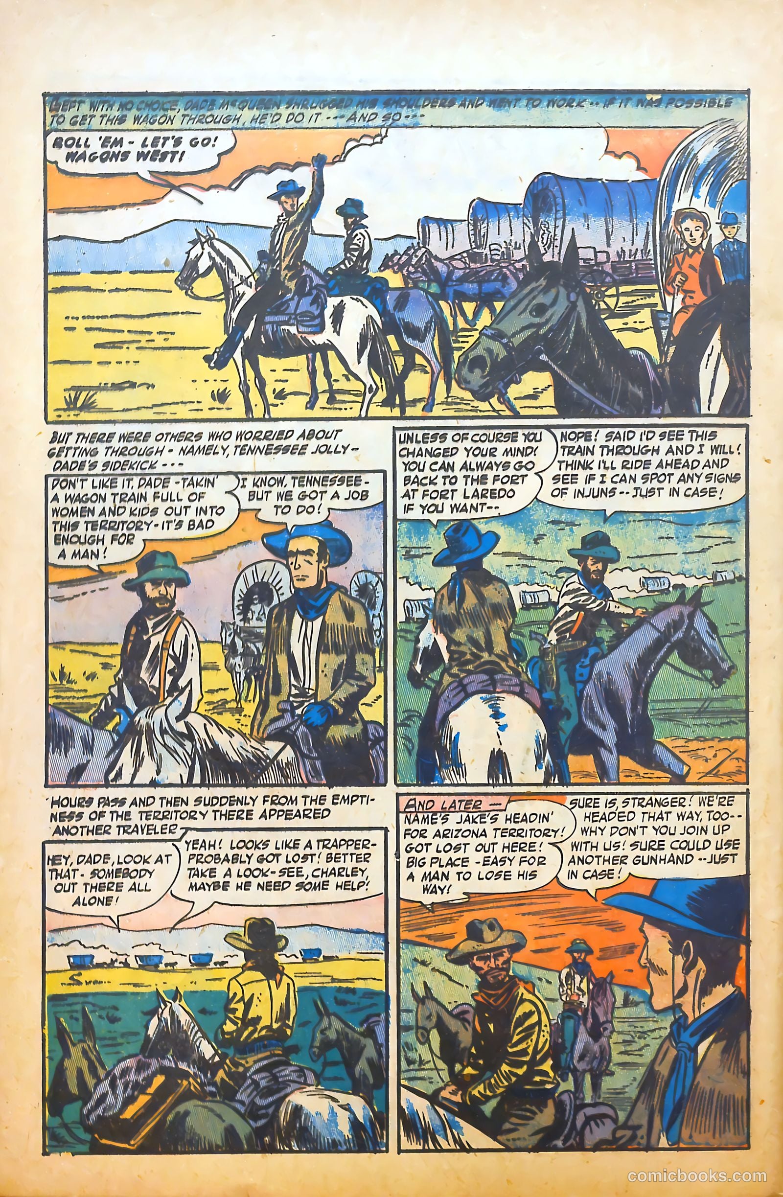 Blazing Western #3 (1954) — page 28 of 37