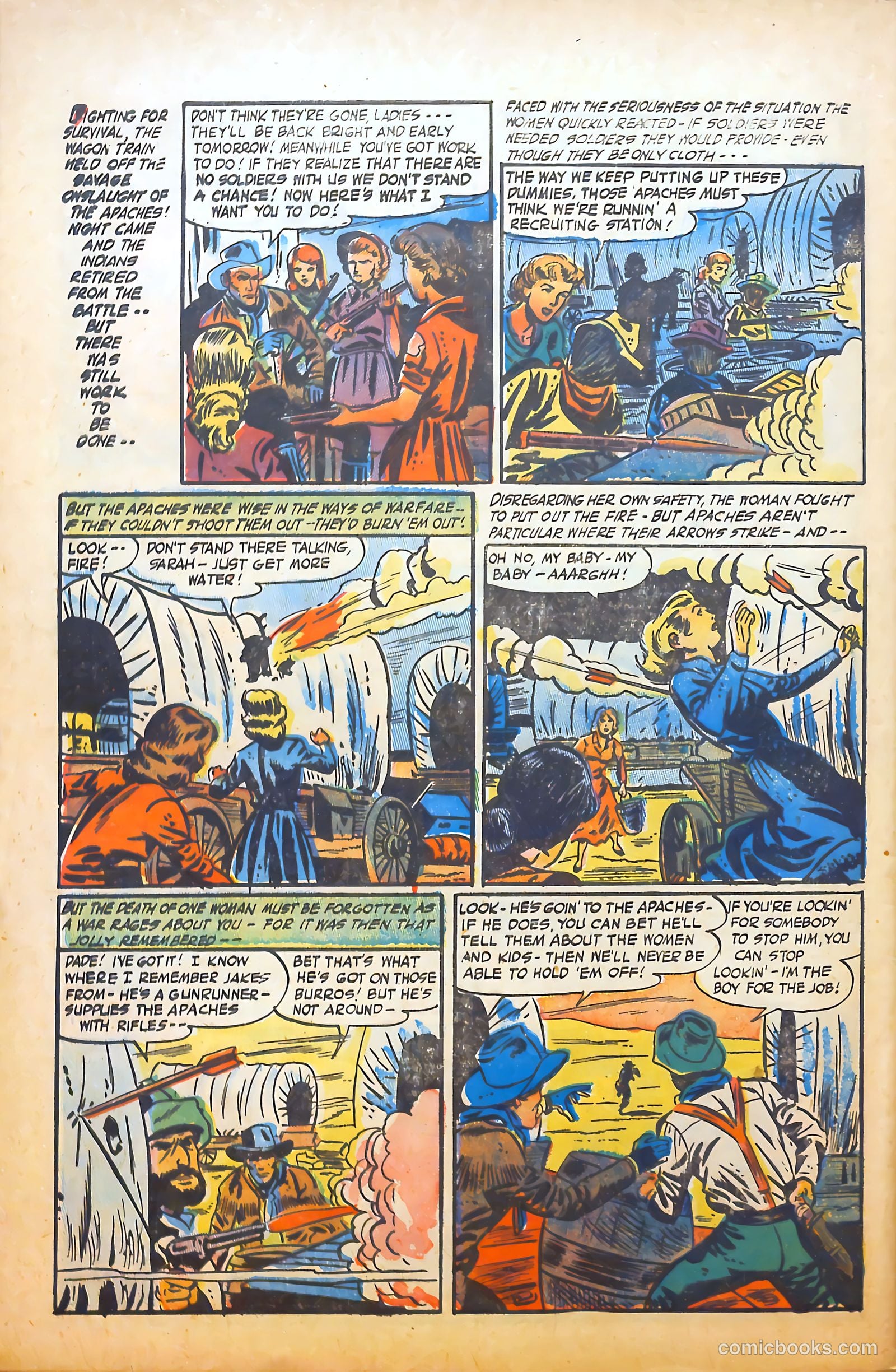 Blazing Western #3 (1954) — page 30 of 37