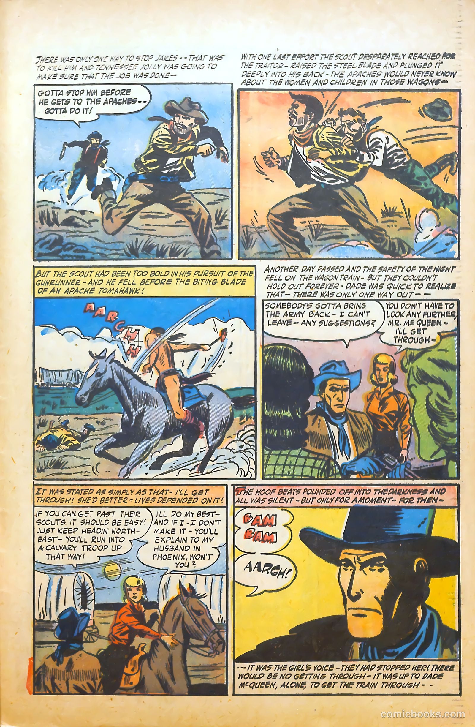 Blazing Western #3 (1954) — page 31 of 37