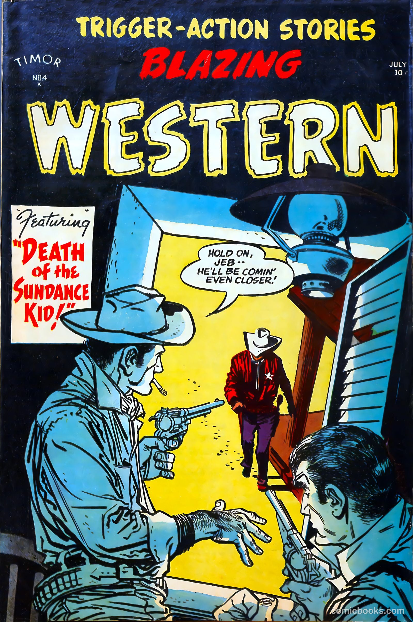 Blazing Western #4